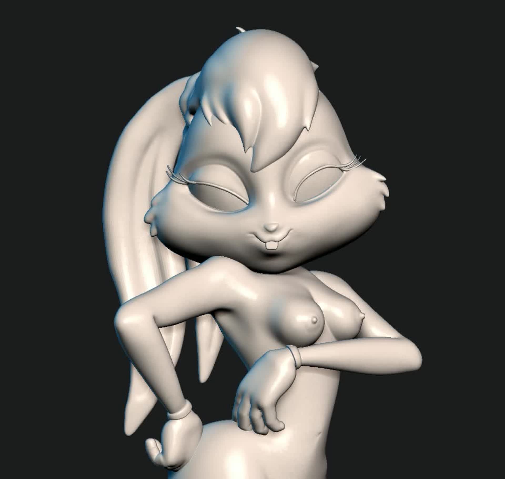 3d Furry Bunny - ArtStation - Lola Bunny 3D NSFW fanart ðŸ°