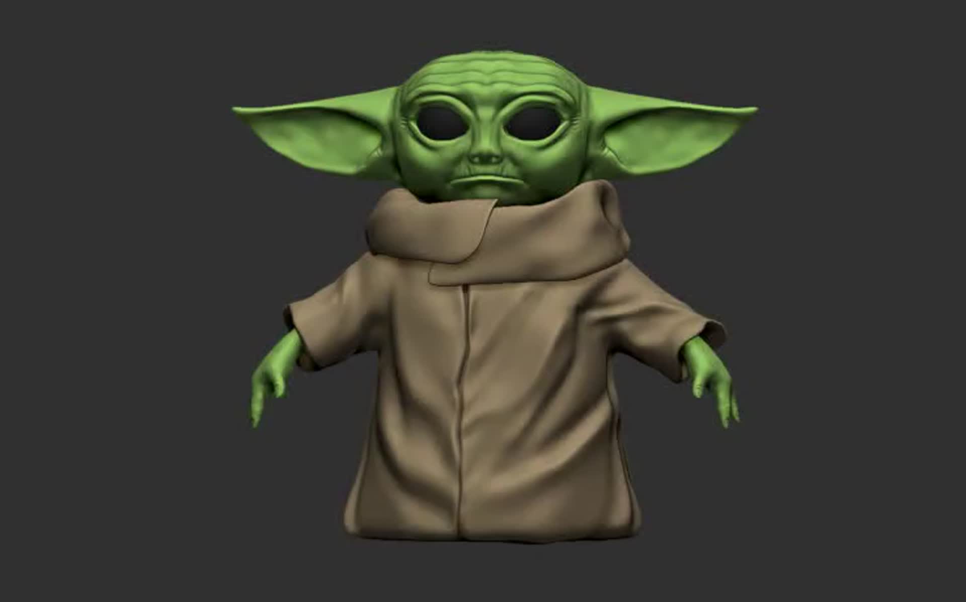 Baby Yoda Animated Scene - Finished Projects - Blender Artists