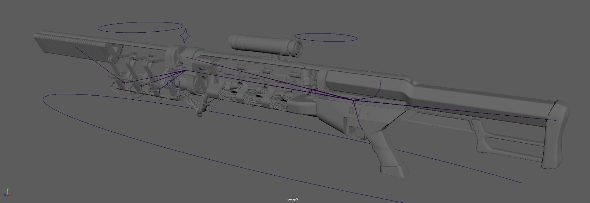 ArtStation - Ally Pfeilstorch Railgun launcher