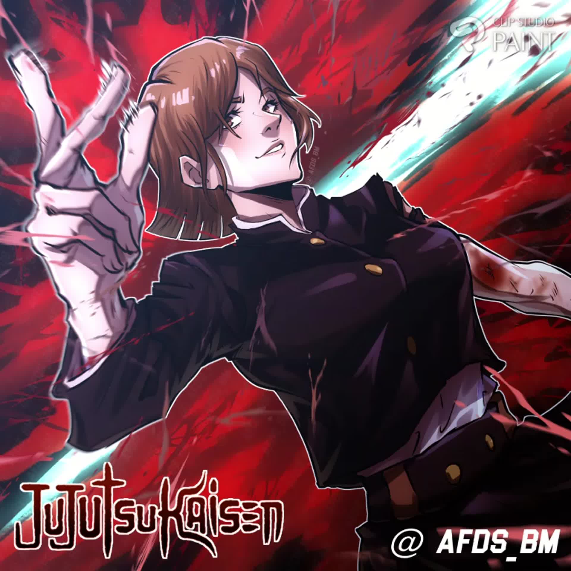 ArtStation - Jujutsu Kaisen - Manga Poster fan art