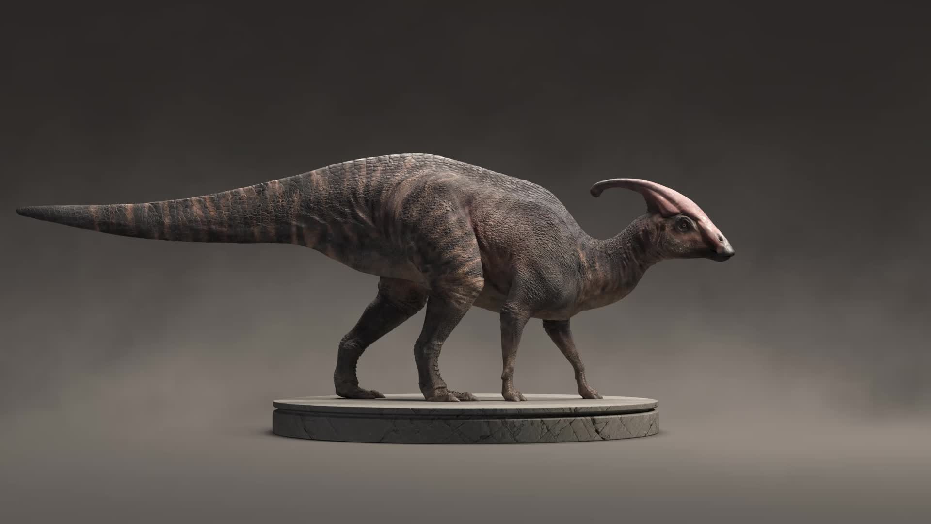 ArtStation - 3D Dino - Parasaurolophus