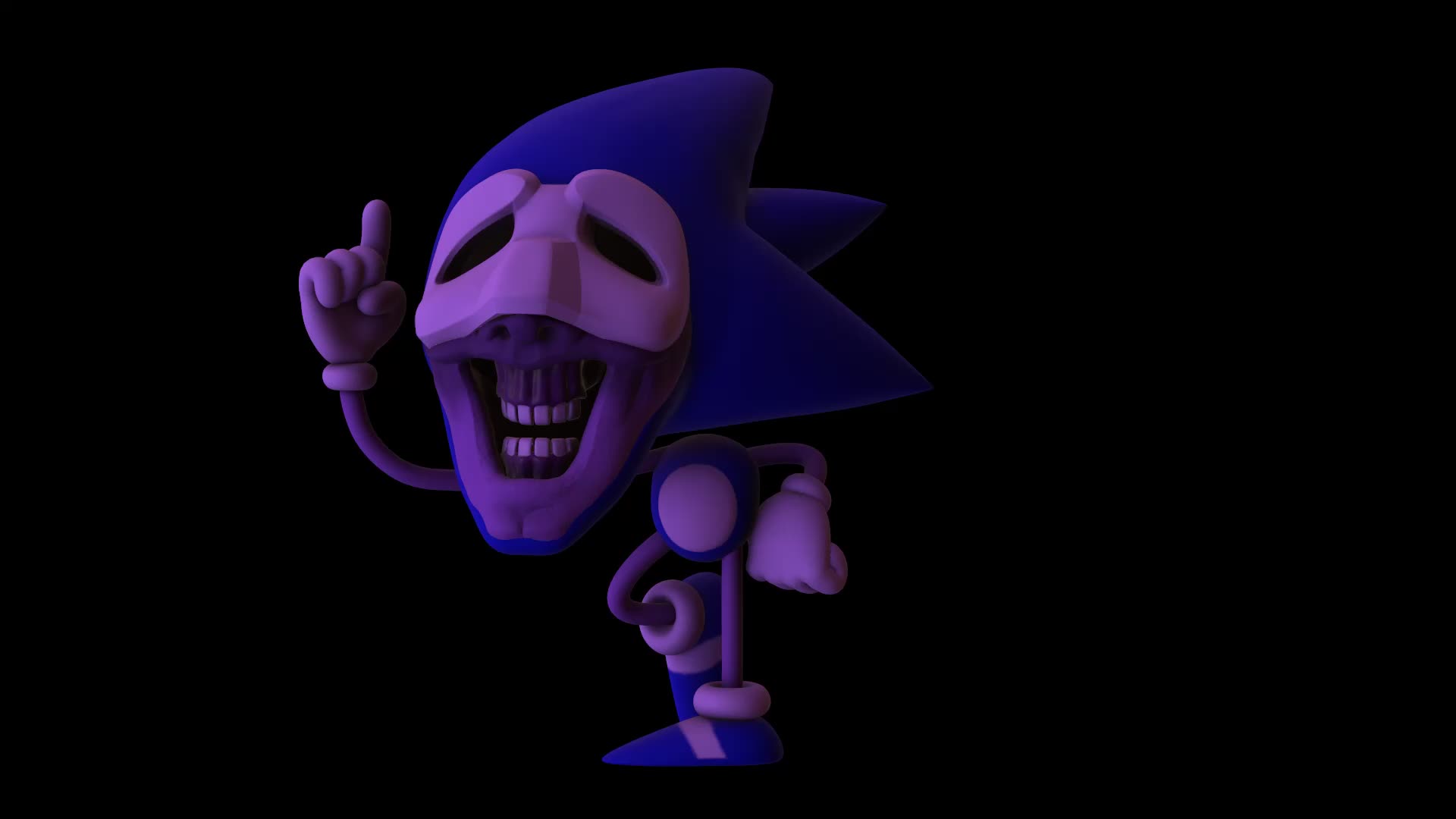 Sonic Majin Sonic R style - Download Free 3D model by MatiasH290