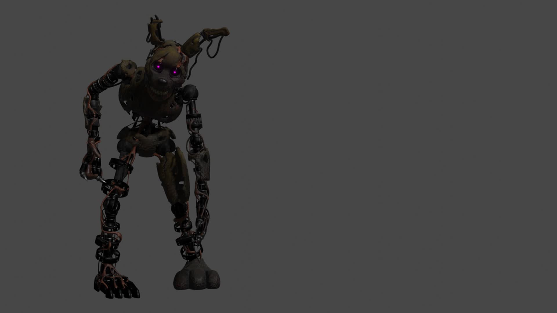 ArtStation - Five Nights at Freddy's 4 Fan-Made Nightmare 3D Models