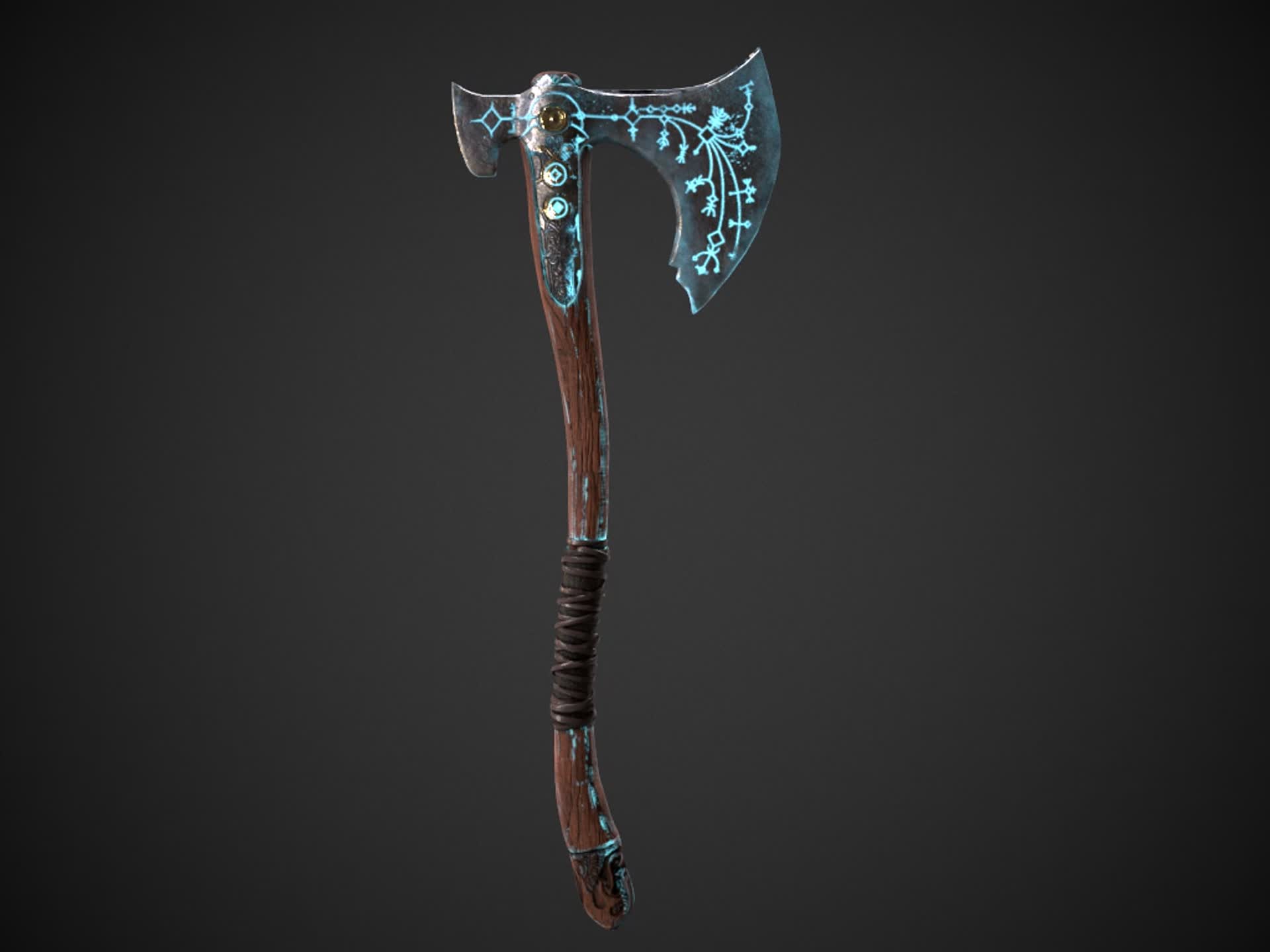 ArtStation - Axe 3d model