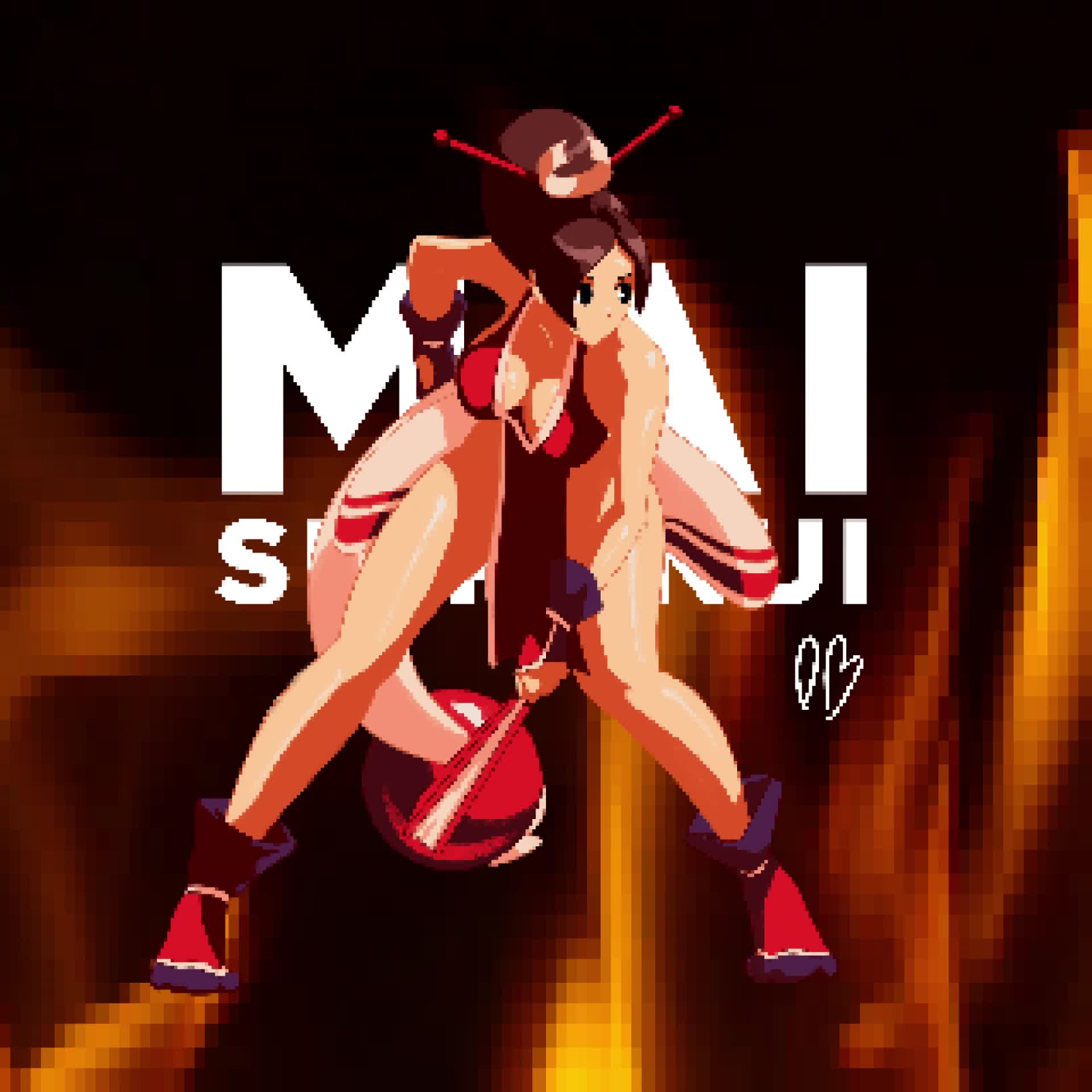 ArtStation - Mai Shiranui Idle Fanart