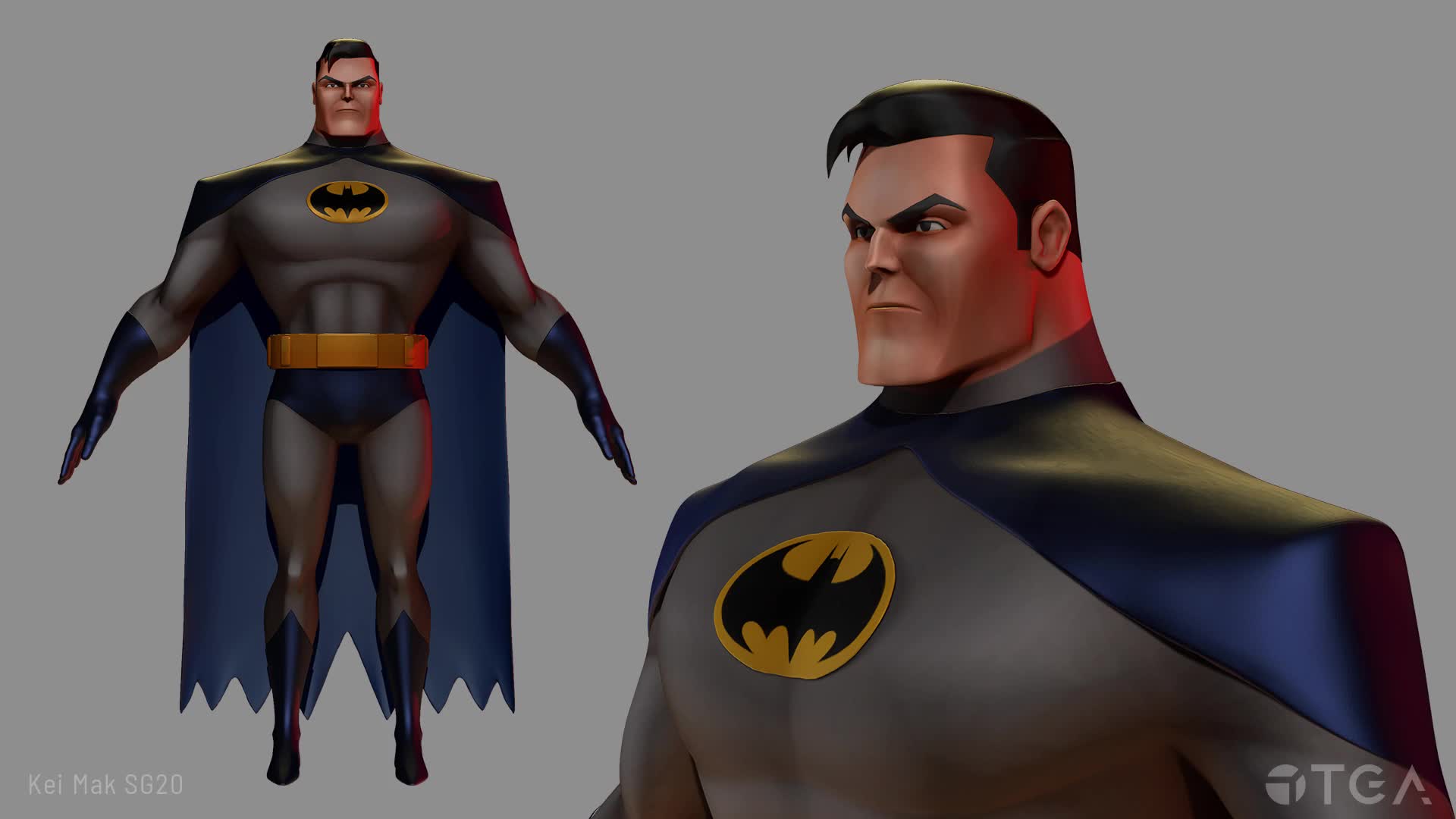 ArtStation - 3D MODELING - Batman Animated Series
