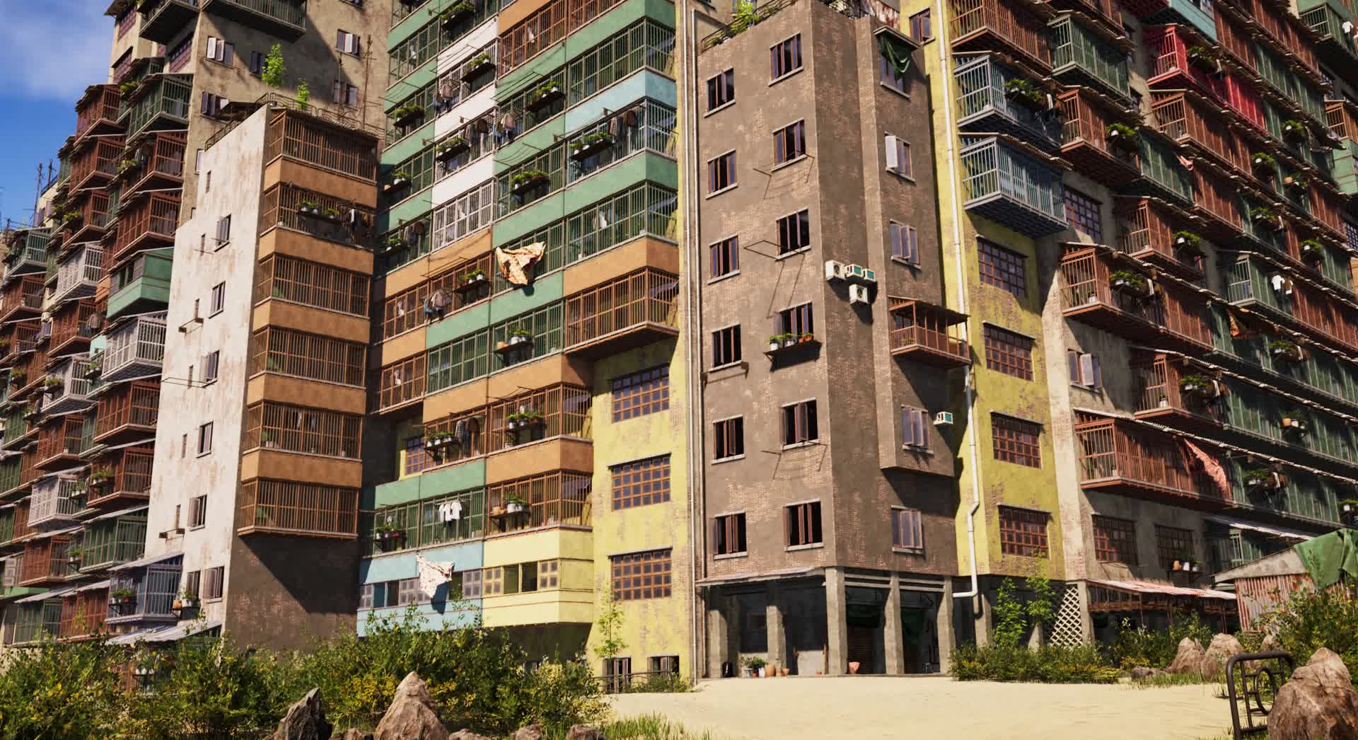 ArtStation - Kowloon walled City Miniature Part 2: Test prints & greeble  detailing