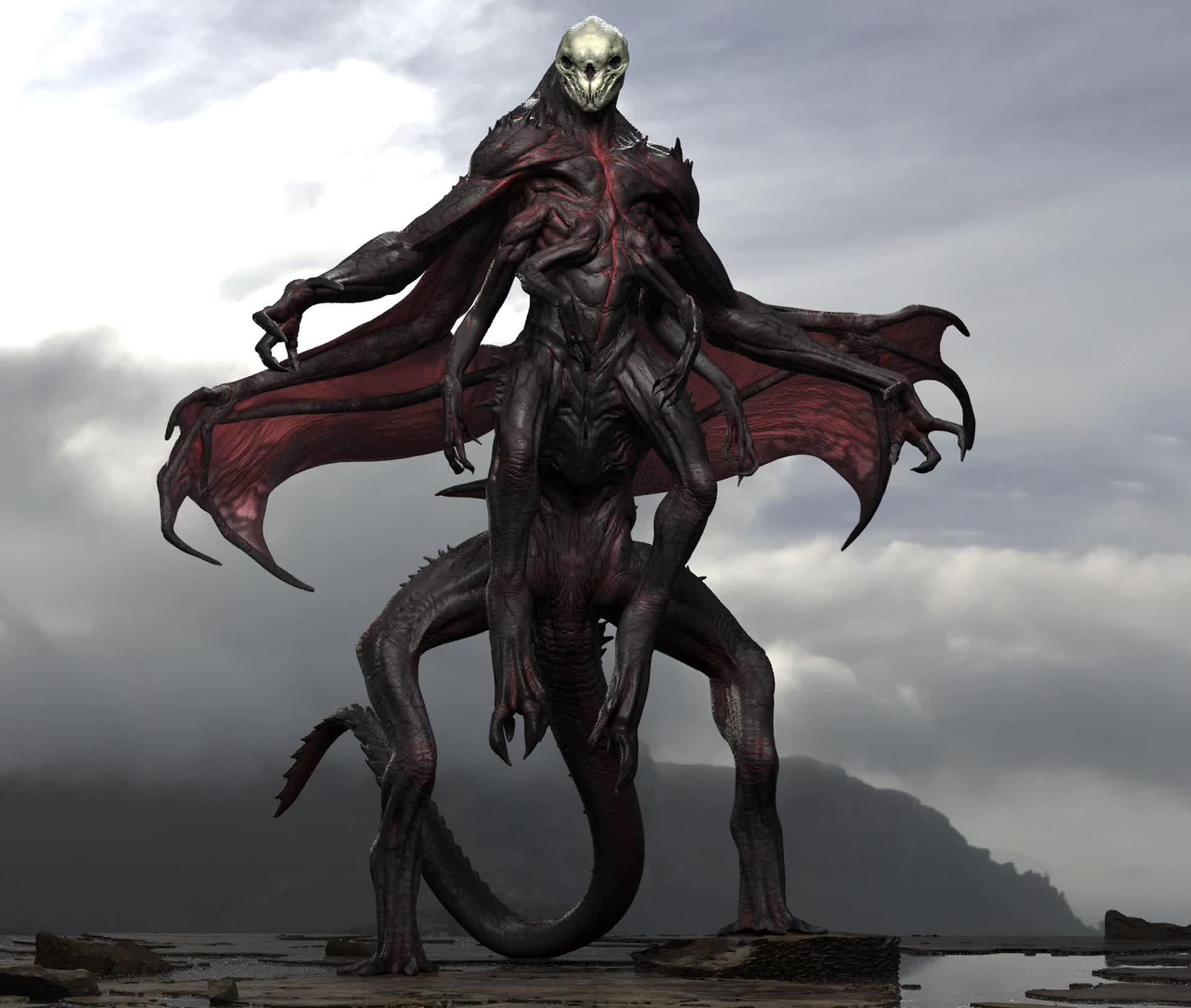 FaB シンドラ　Marvel Jerad S. Marantz - Shang Chi: Early Demon Design