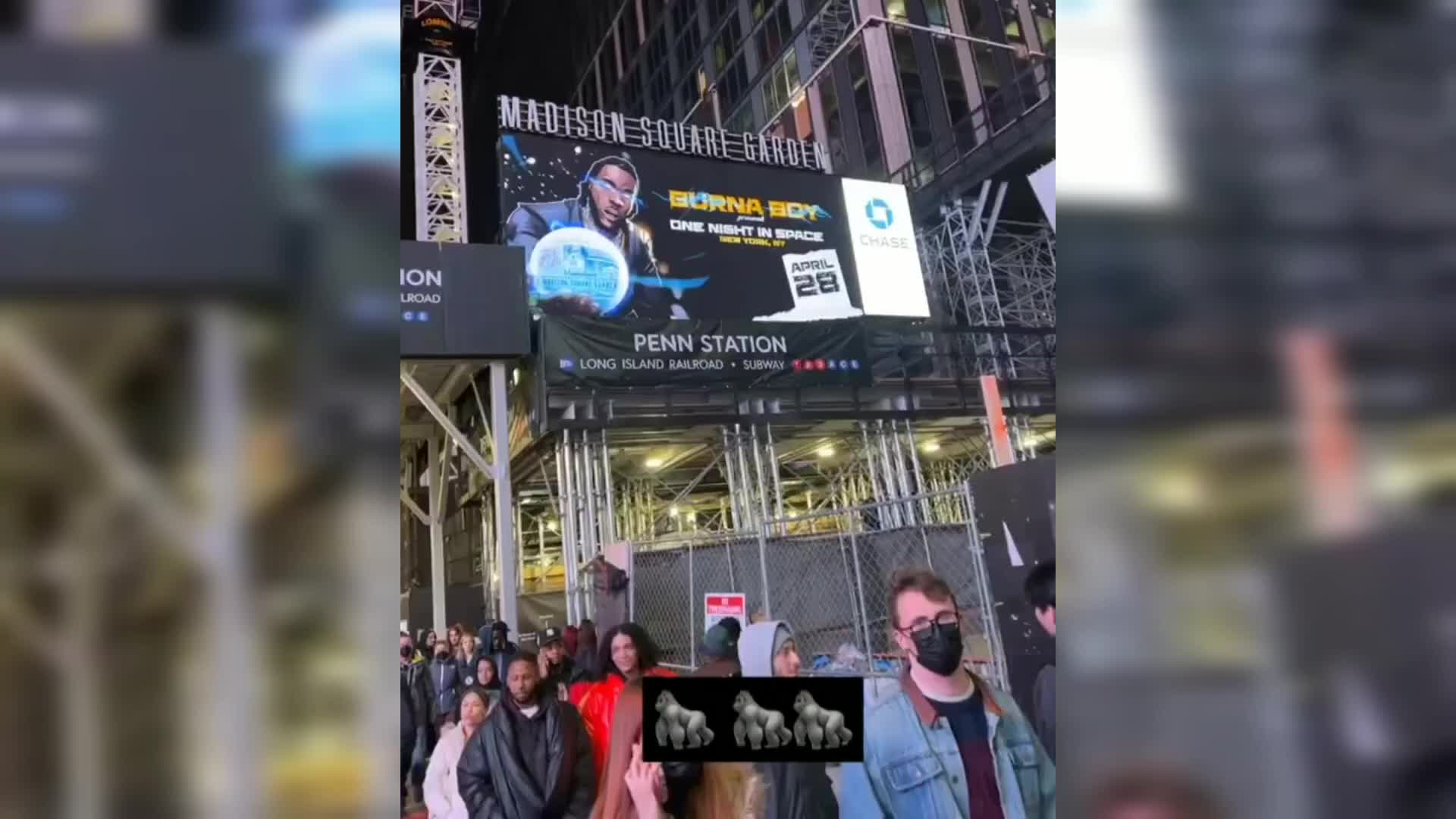 Burna Boy Presents One Night in Space - Live from Madison Square