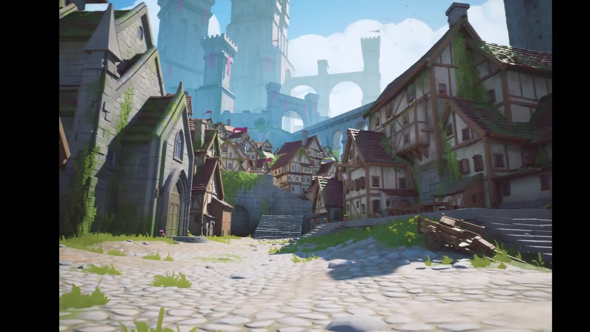 ArtStation - Castle In The Clouds - UE4 Stylized Environment & Technical Art