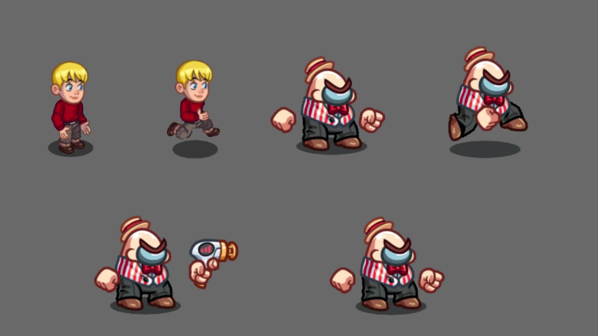 ArtStation - Among Us Sprite Animation [Red]