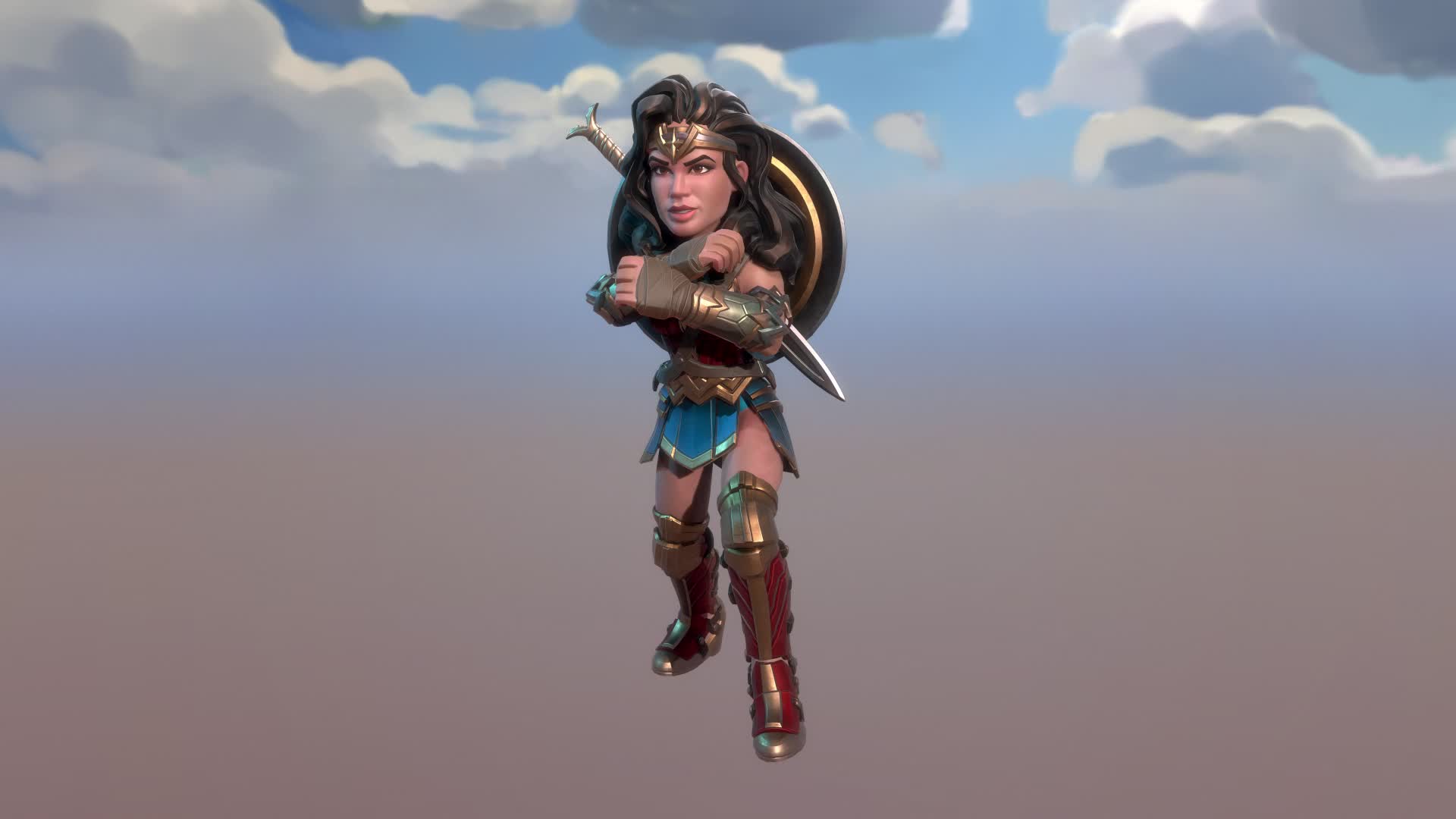 ArtStation - Stylized Wonder Woman Game Model