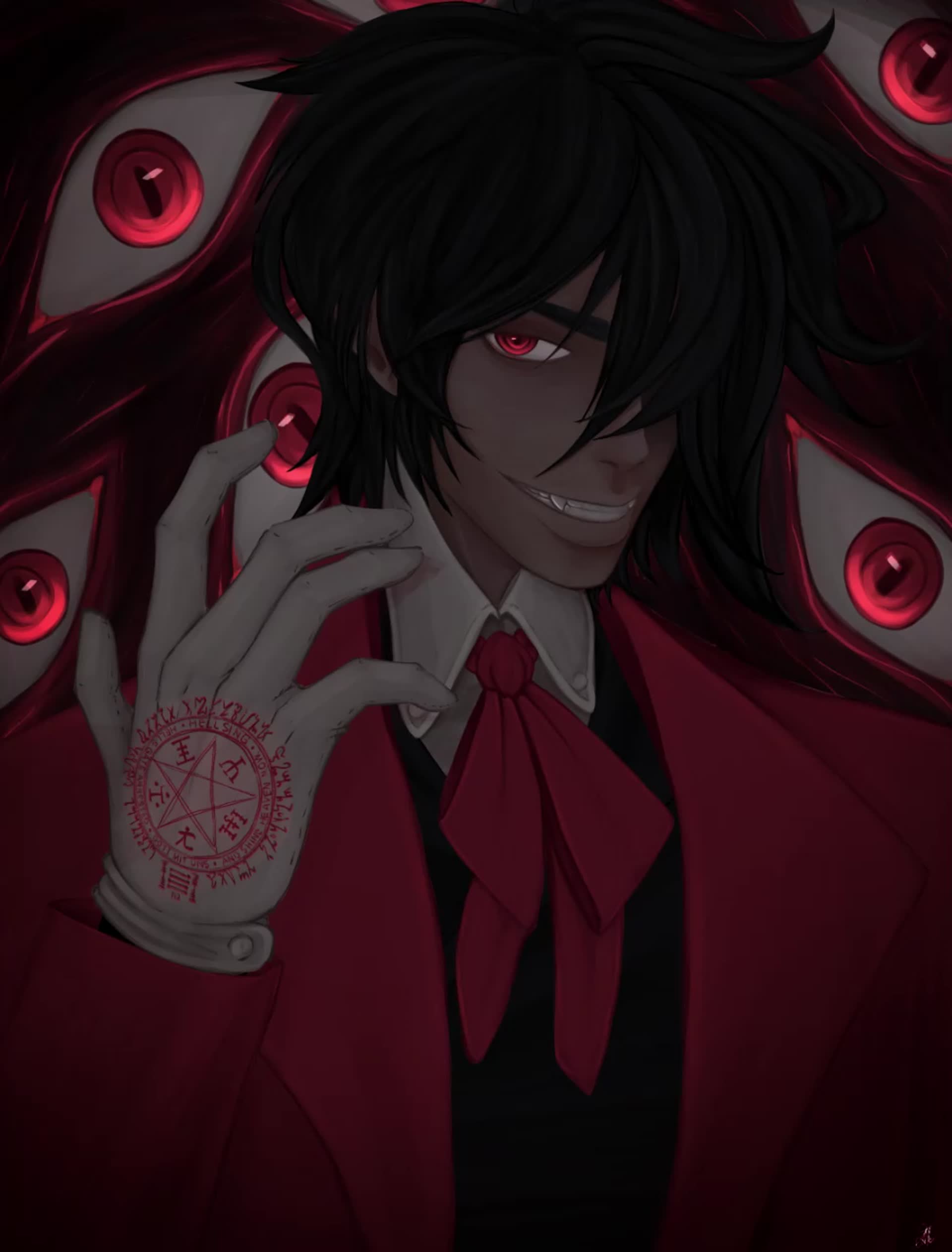 Hellsing fanart  Hellsing alucard, Hellsing ultimate anime, Hellsing