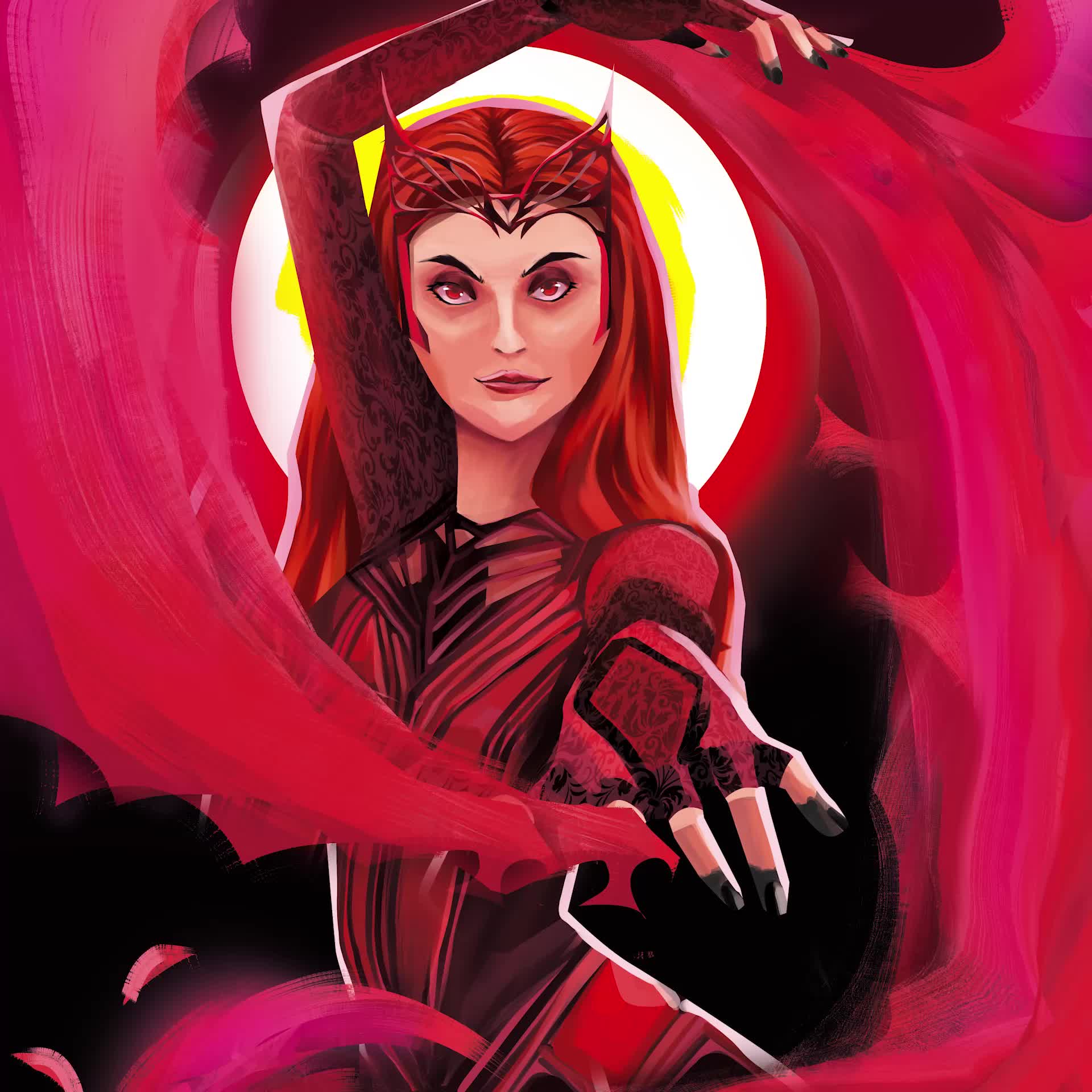 ArtStation - Wanda: the Scarlet Witch (Multiverse of Madness)