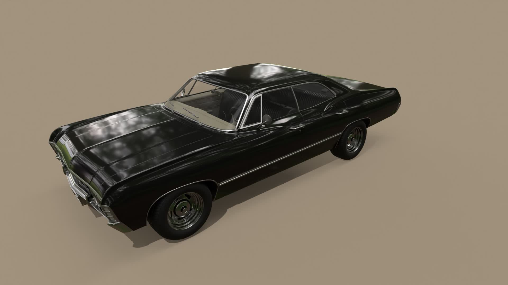 ArtStation - 1967 Chevrolet Impala
