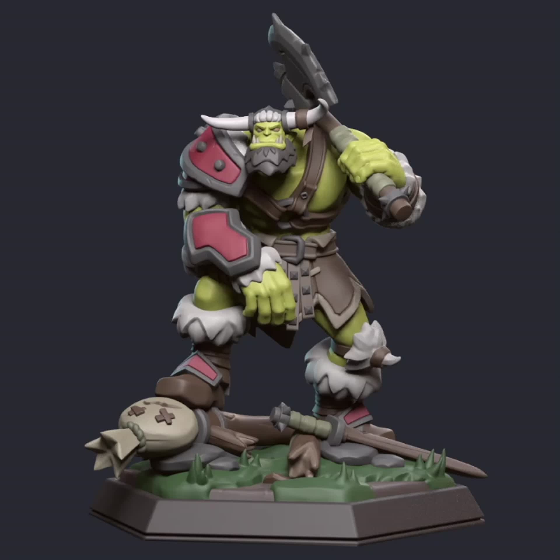 Blizzcon sold Orc Grunt