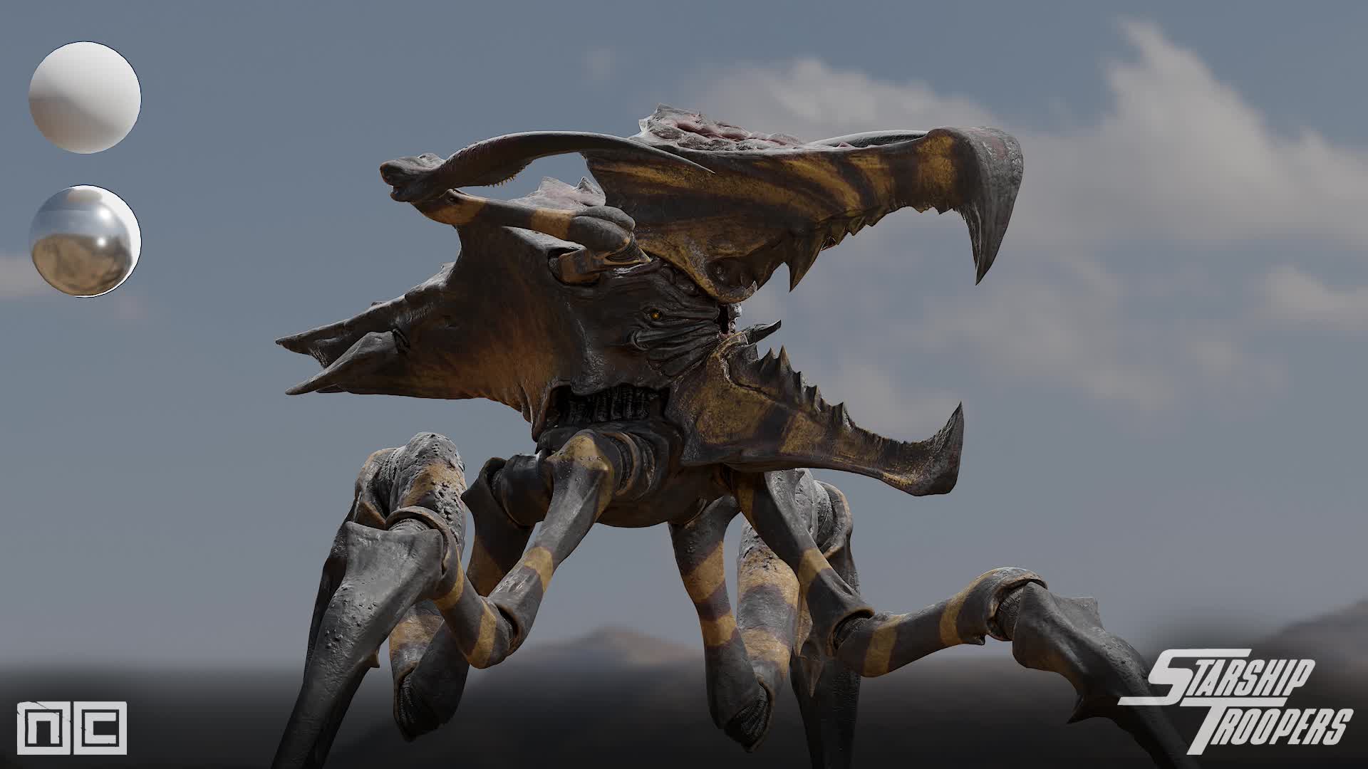 ArtStation - Starship Troopers Warrior Bug