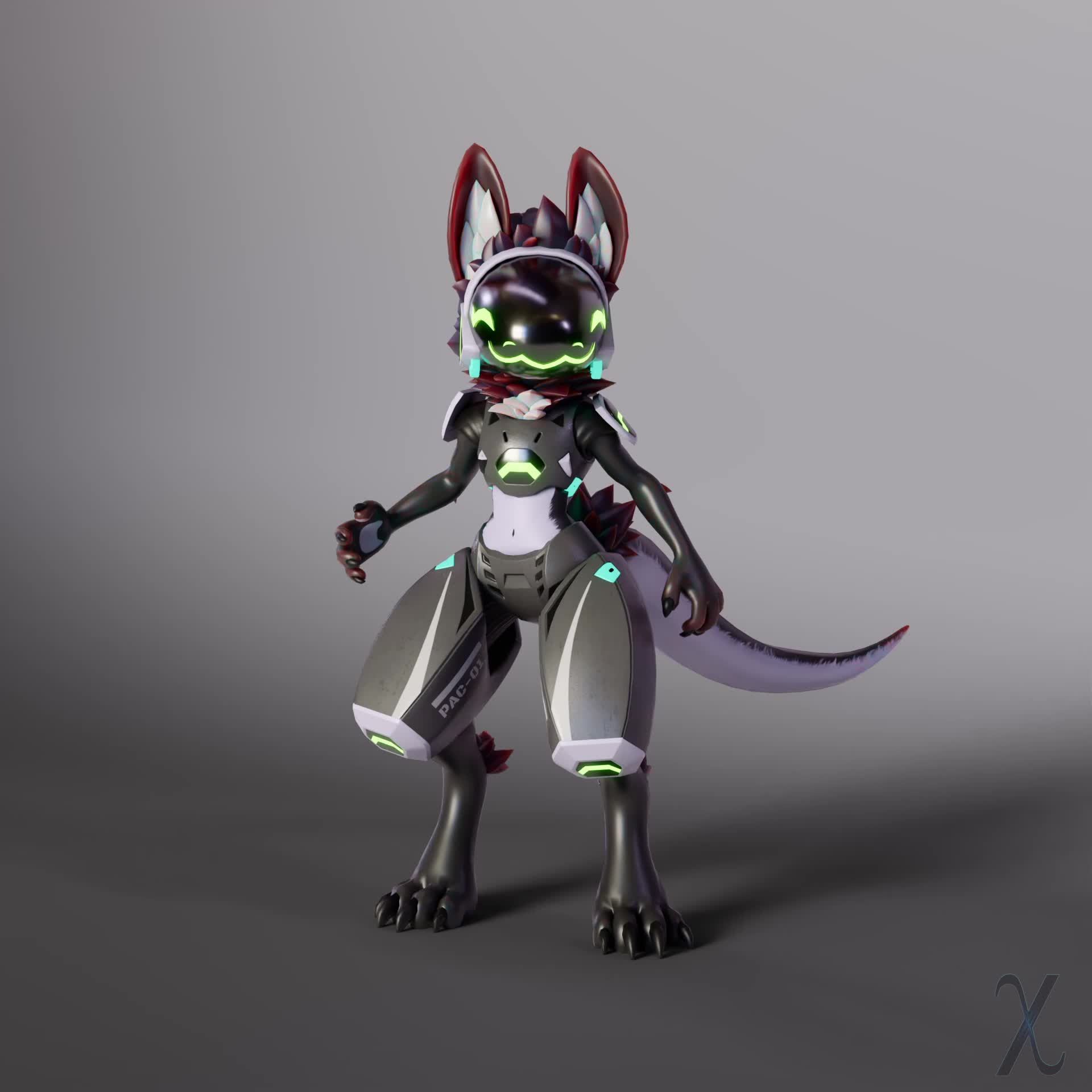 Protogen 3D models - Sketchfab