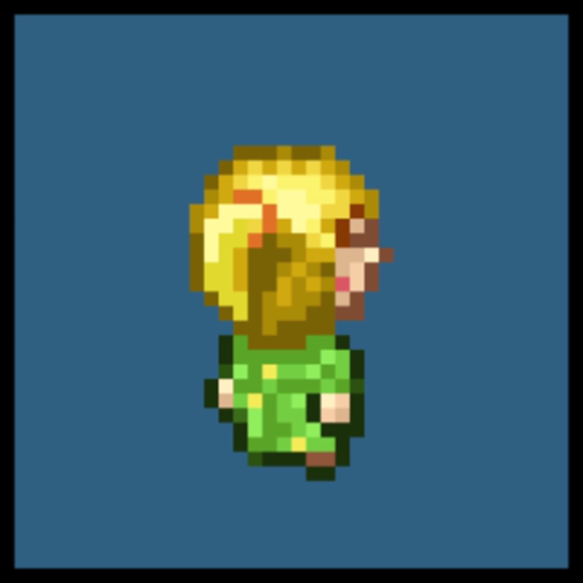 ArtStation - Link (Legend of Zelda) pixel art sprite