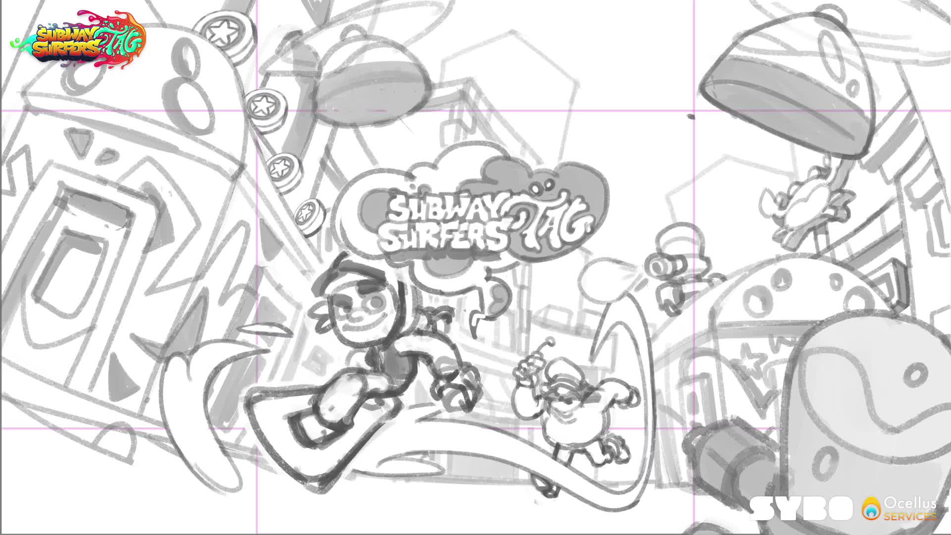 Coloring page Subway Surfers 2  Subway surfers, Surfer, Coloring pages