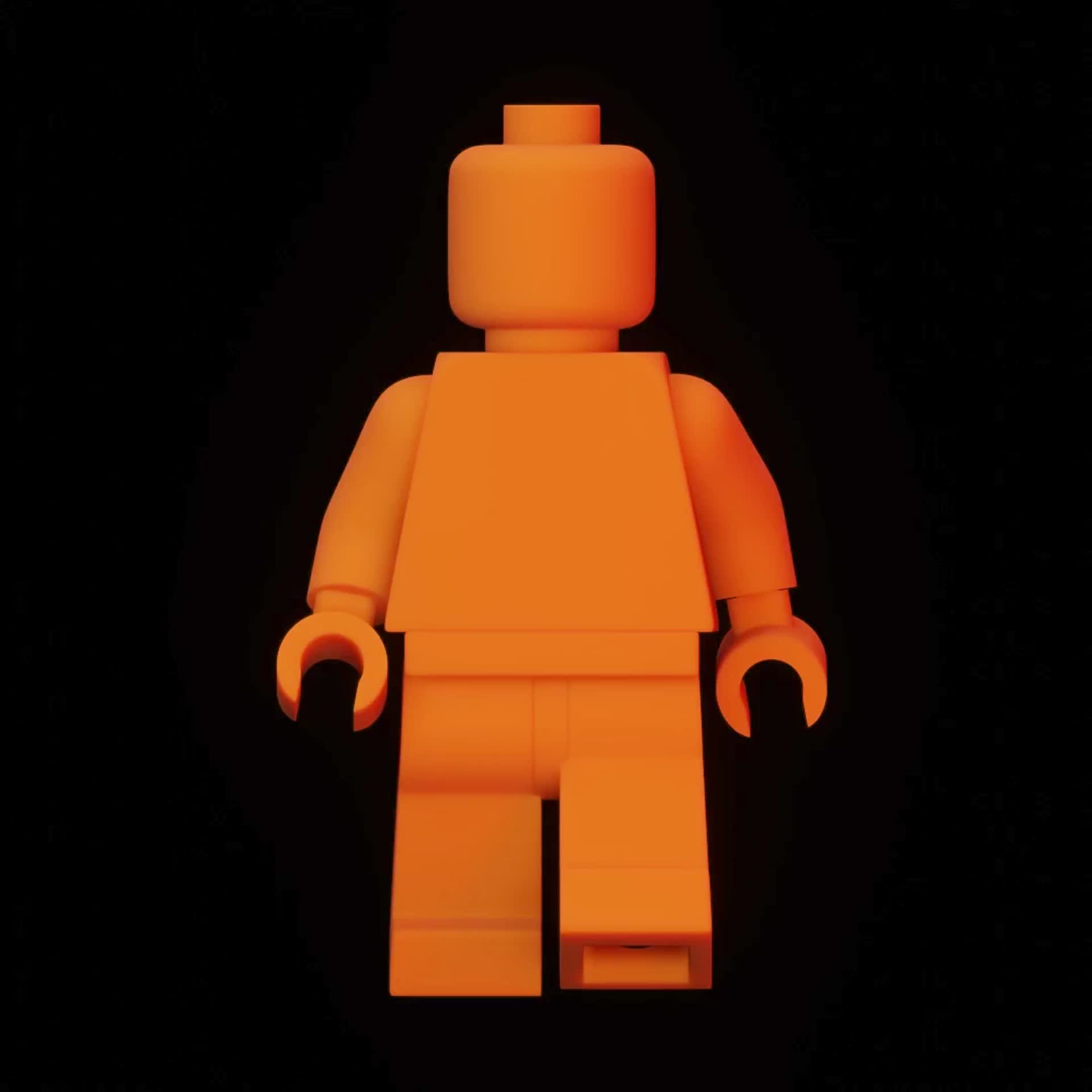 ArtStation - lego man illustration