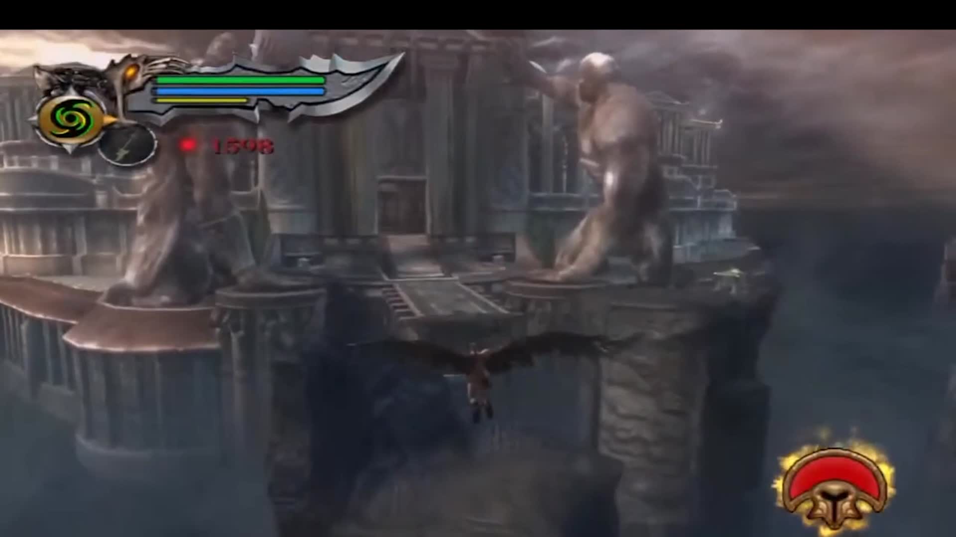 God of War 2 on PCSX2 Gameplay test 