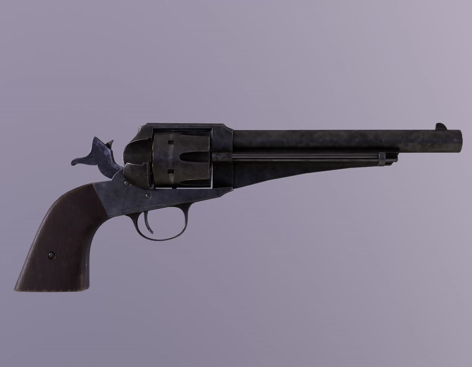 ArtStation - REMINGTON 1875 and KNIFE ArtStation - REMINGTON 1875 and KNIFE