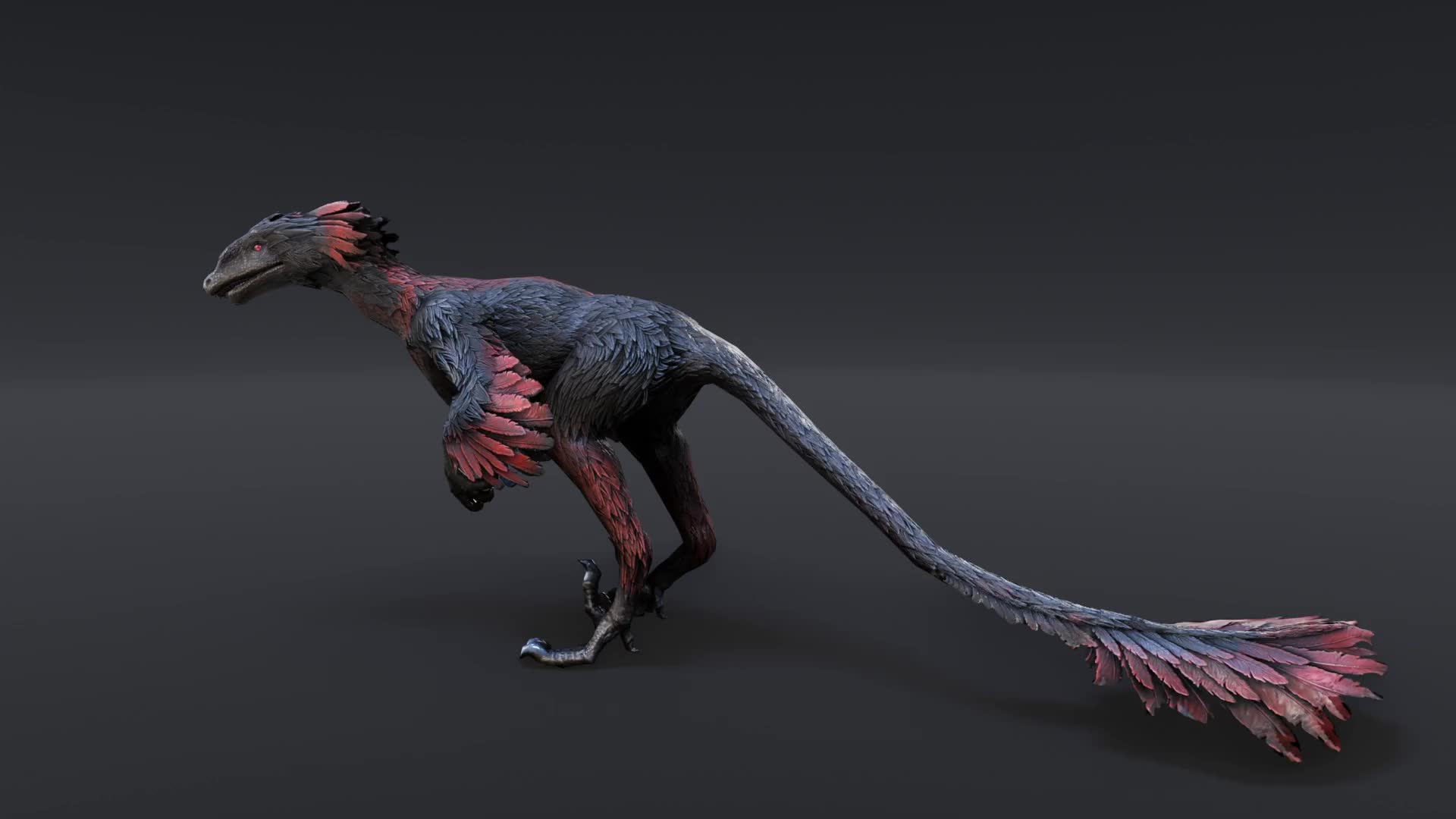 ArtStation - Deinonychus A.