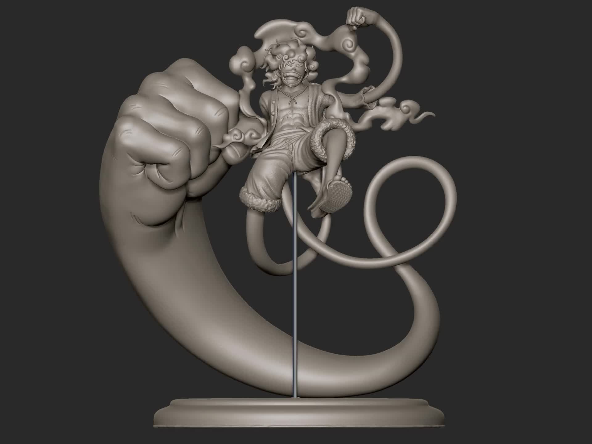 Luffy gear 5 - Nika - One piece - 3d Print