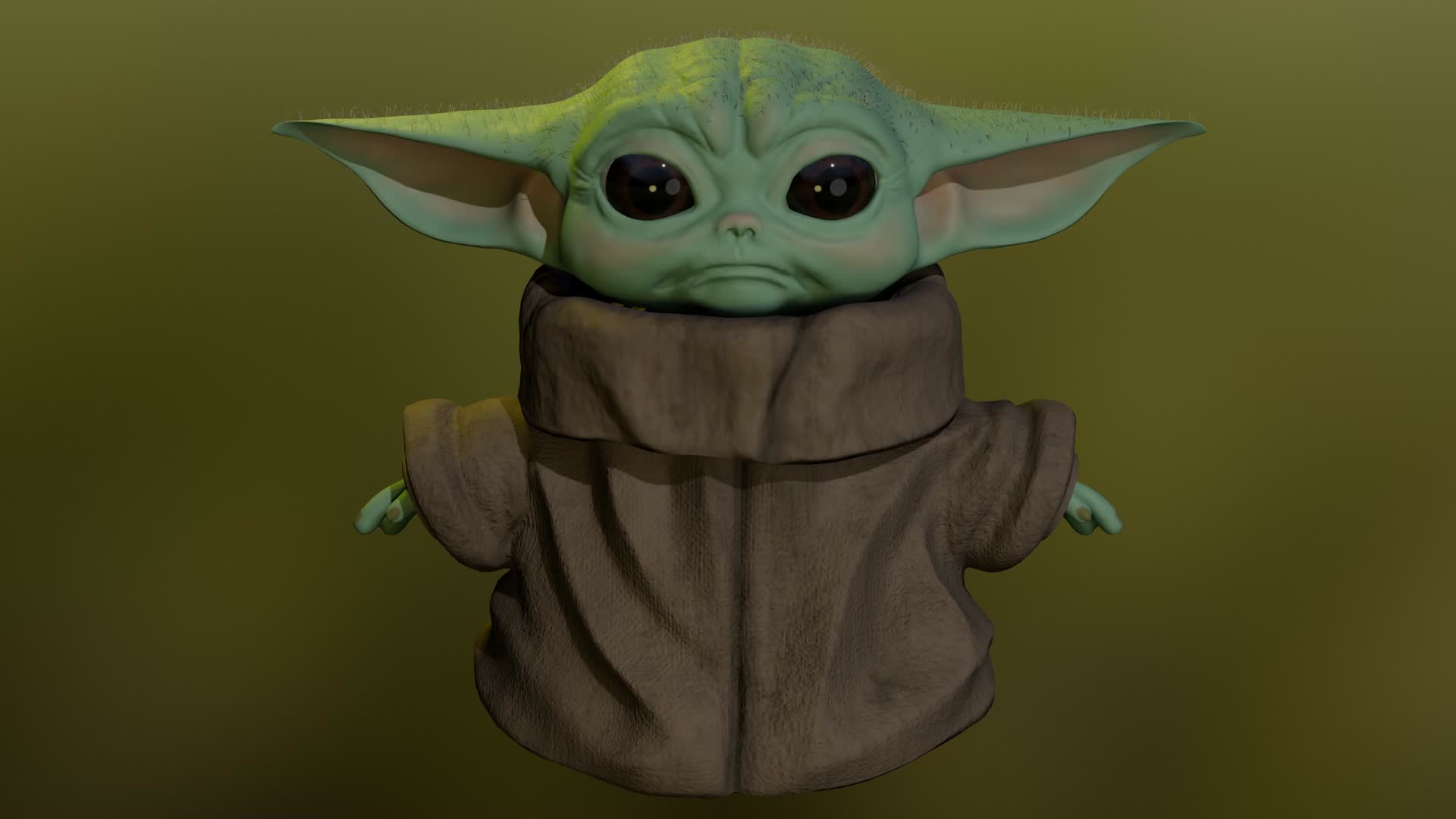 ArtStation - Baby Yoda Day