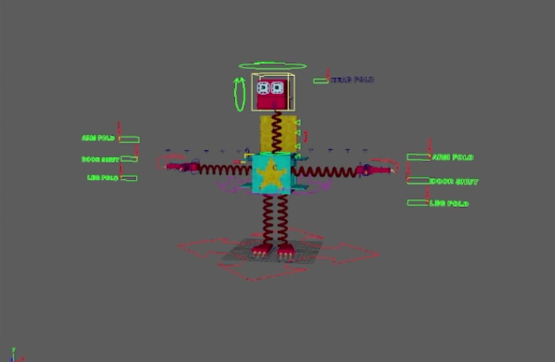 ArtStation - Rainbow Friends: Purple, Green and Orange Model and Rig for  ZAMination Short