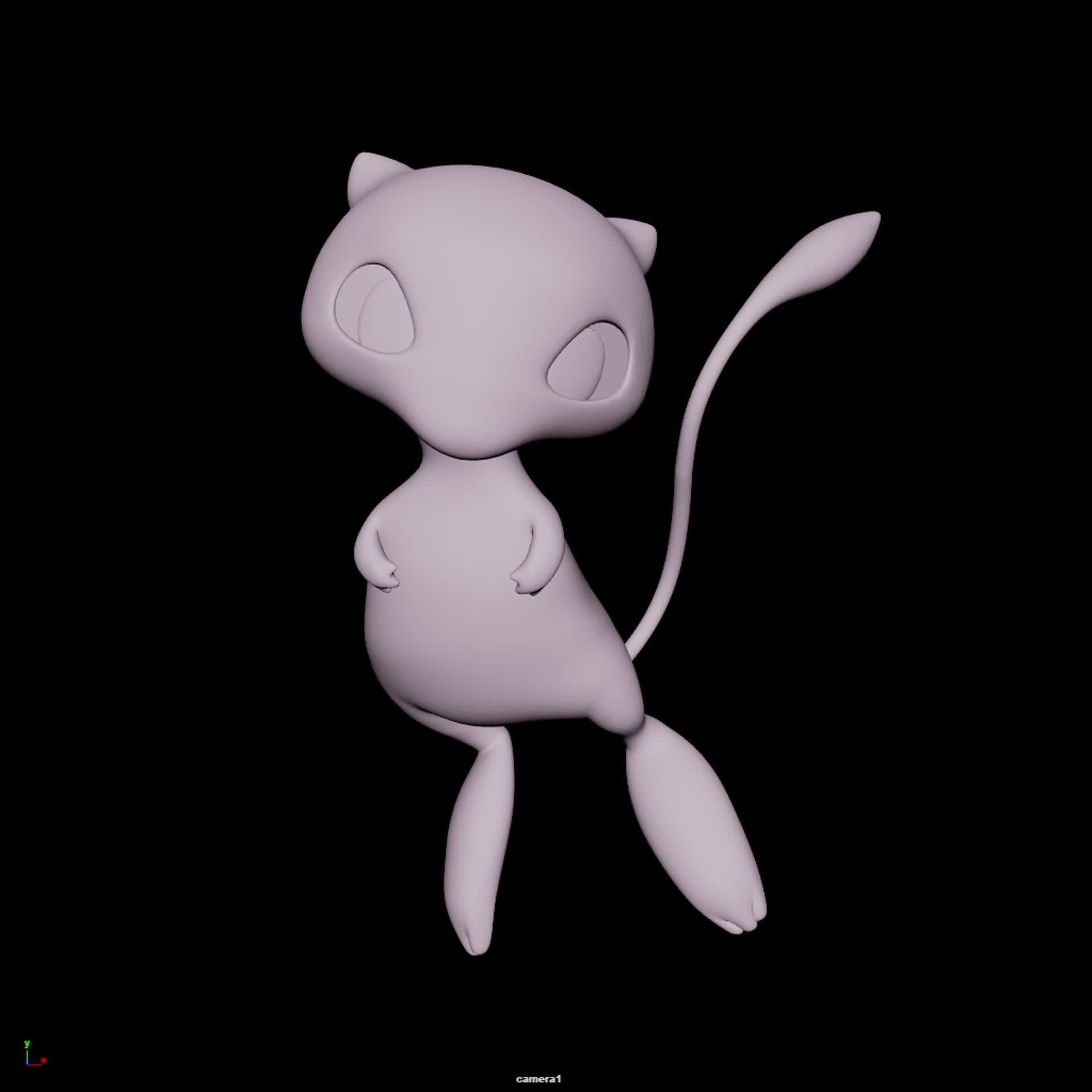 ArtStation - Mew Pokemon