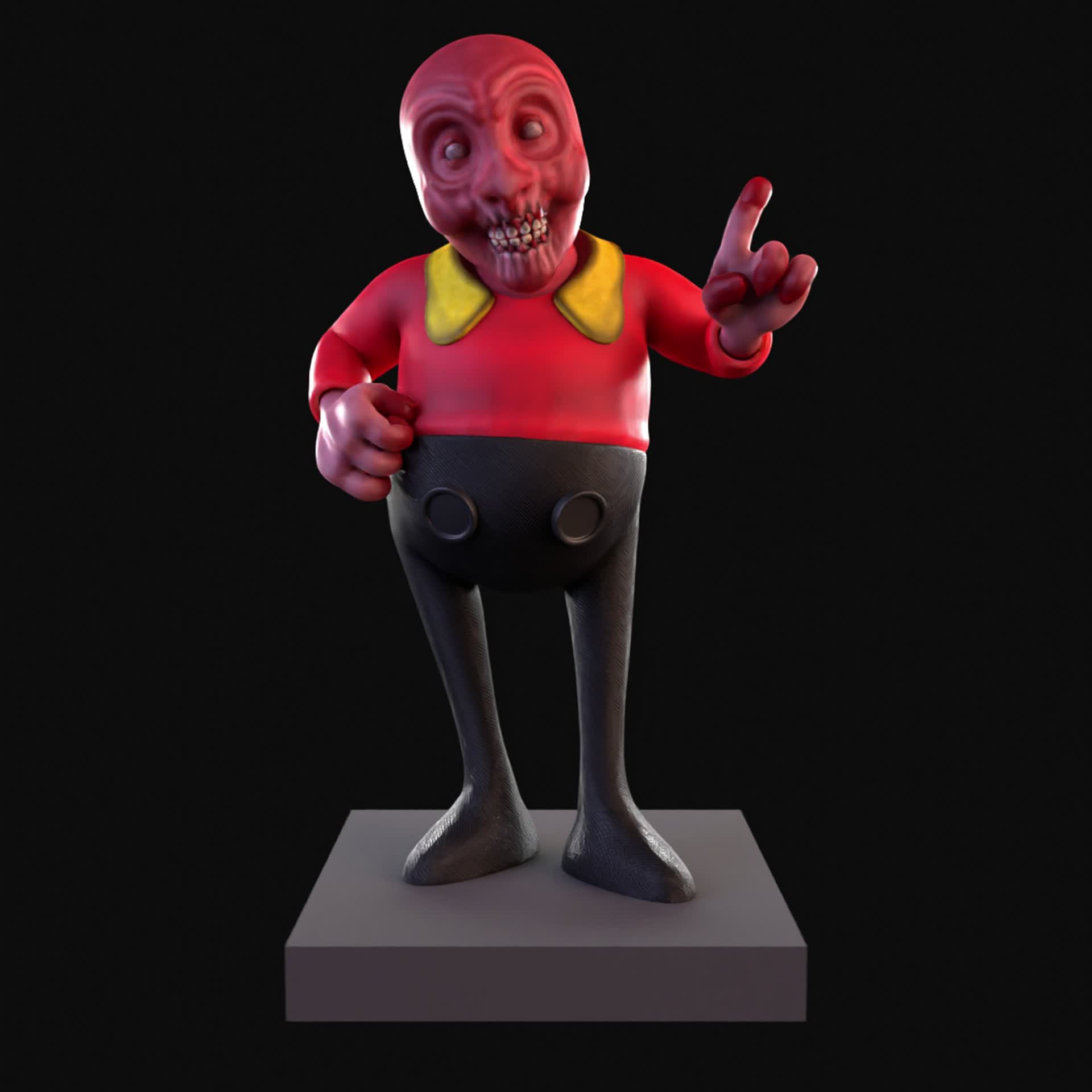 Starved Eggman - 3D model by VibaPop (@VibaPop) [f6e726d]