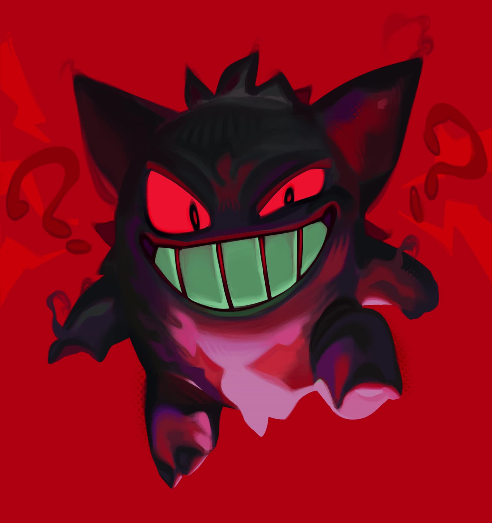 ArtStation - Shiny Gengar Fan Art