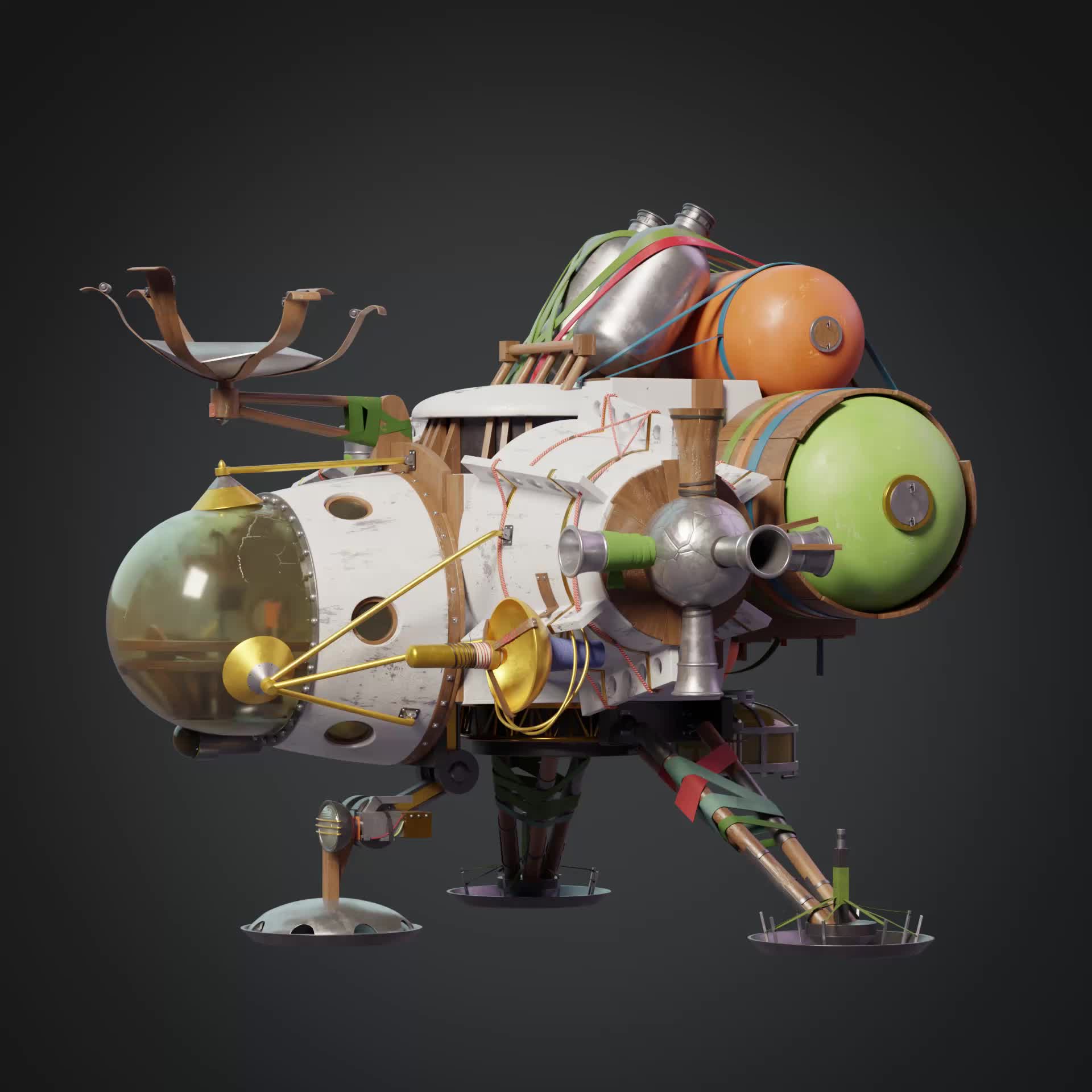 Saiful Haque - Outerwilds Space Ship