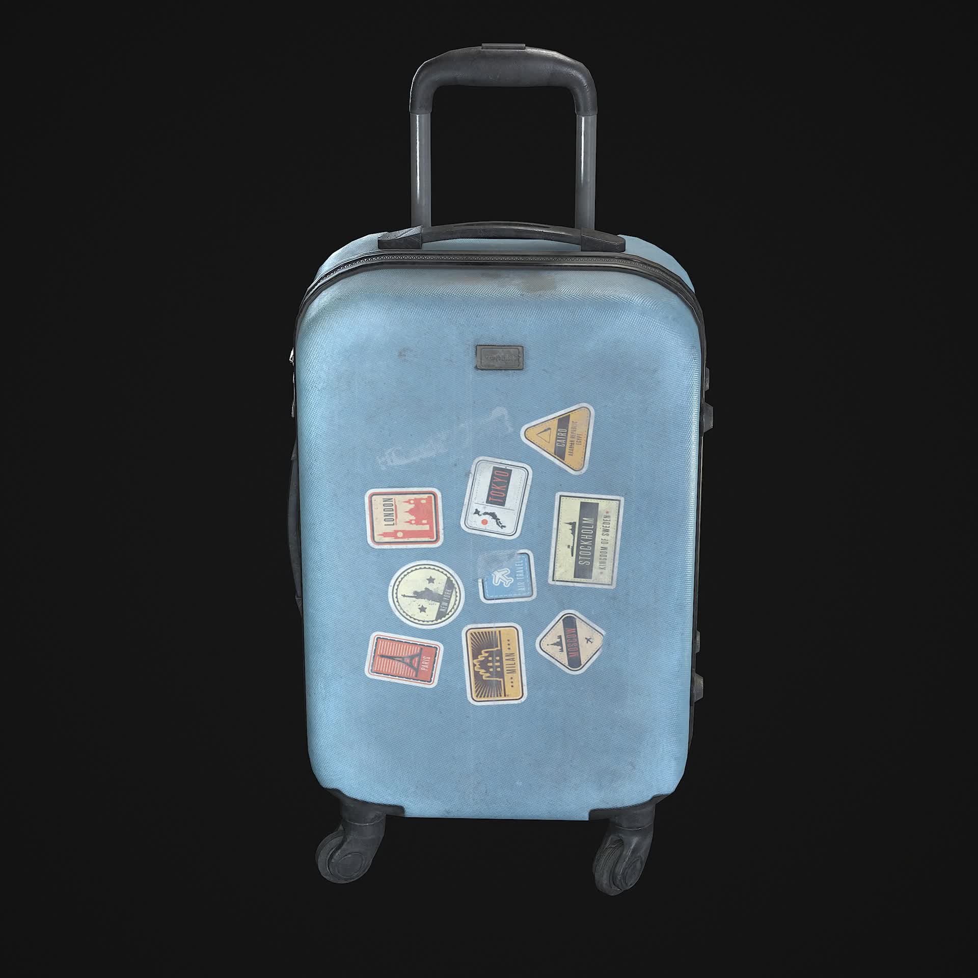 ArtStation - Louis Vuitton Horizon 70 Suitcase