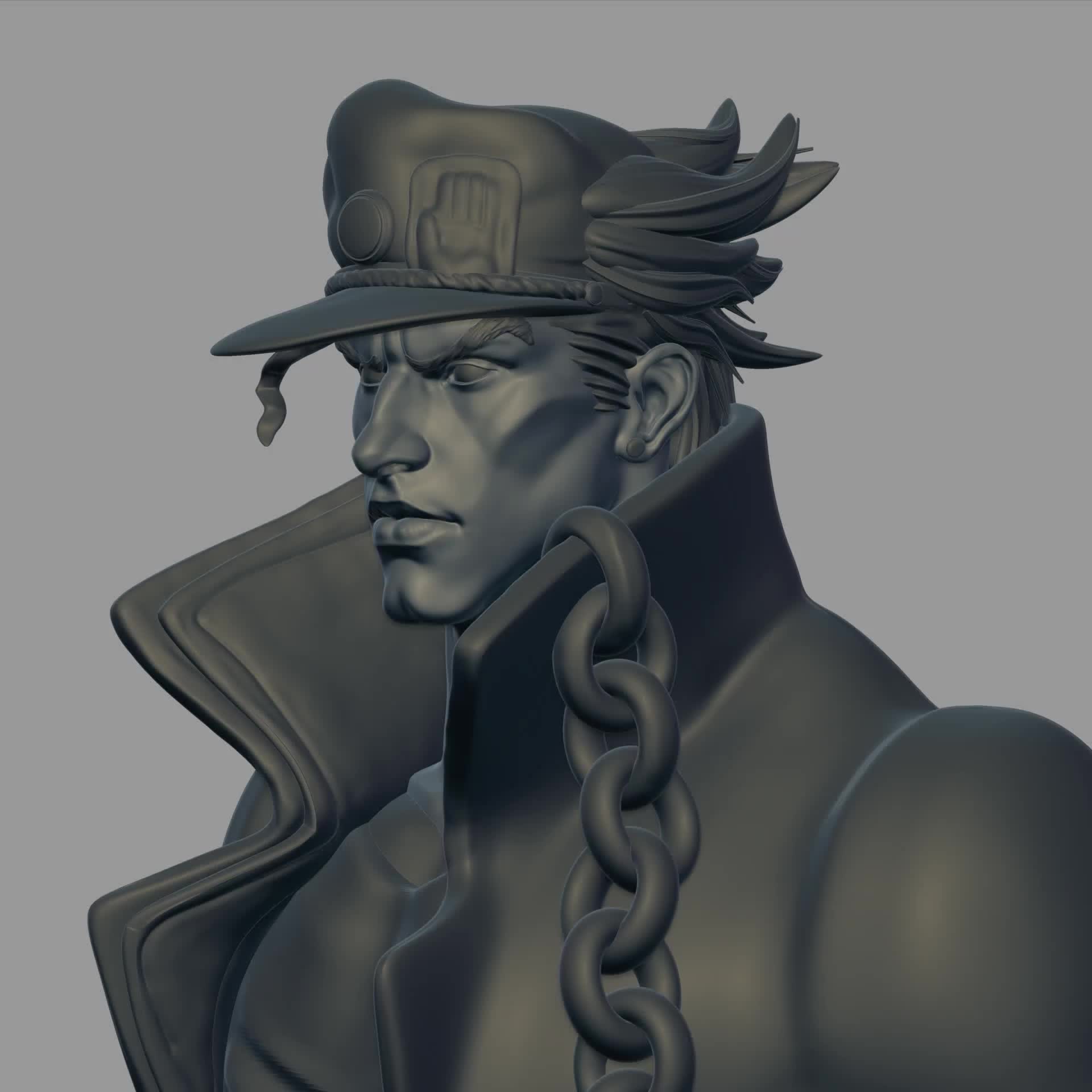 ArtStation - Jotaro Kujo (Part 4), 3D Model