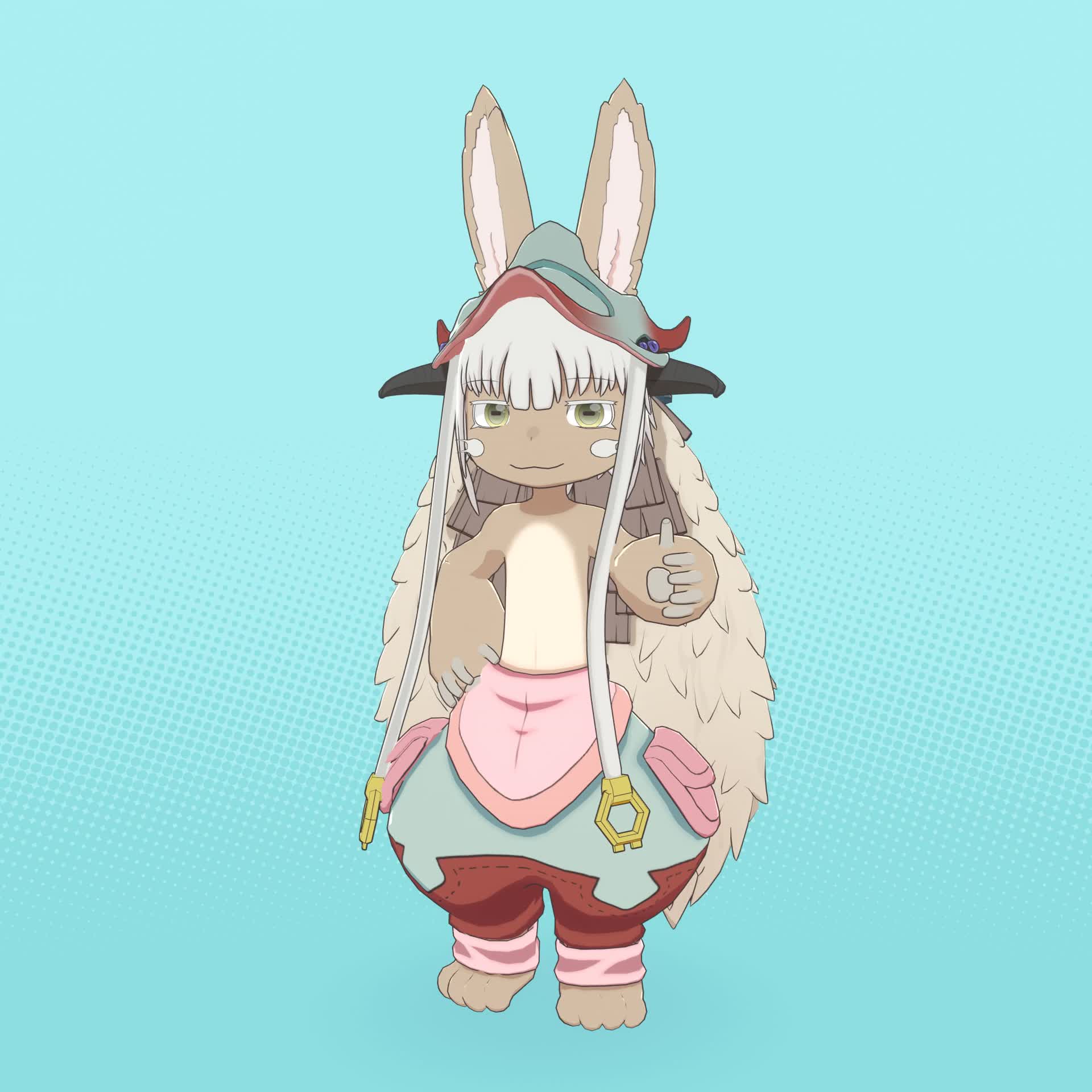 Nanachi (Made in Abyss) - Finished Projects - Blender Artists