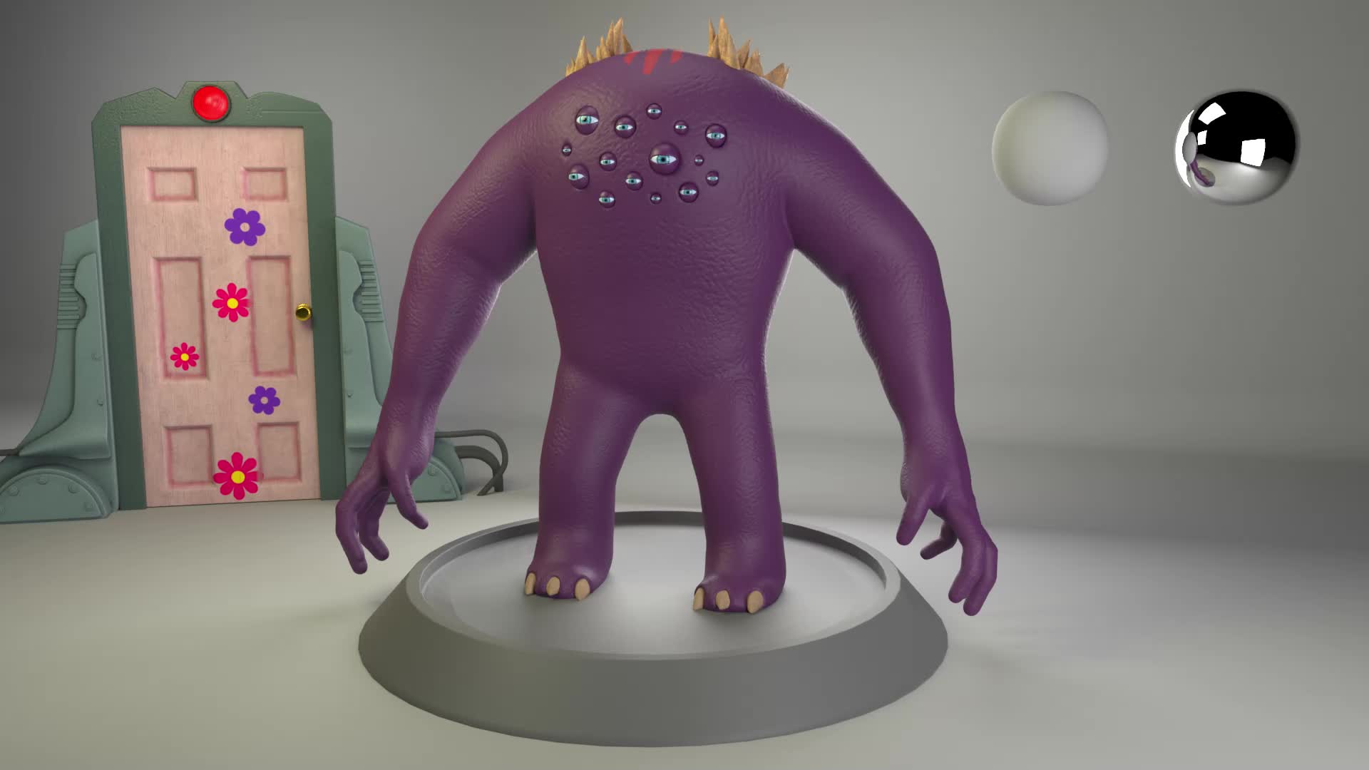 ArtStation - Monsters, Inc. inspired characters