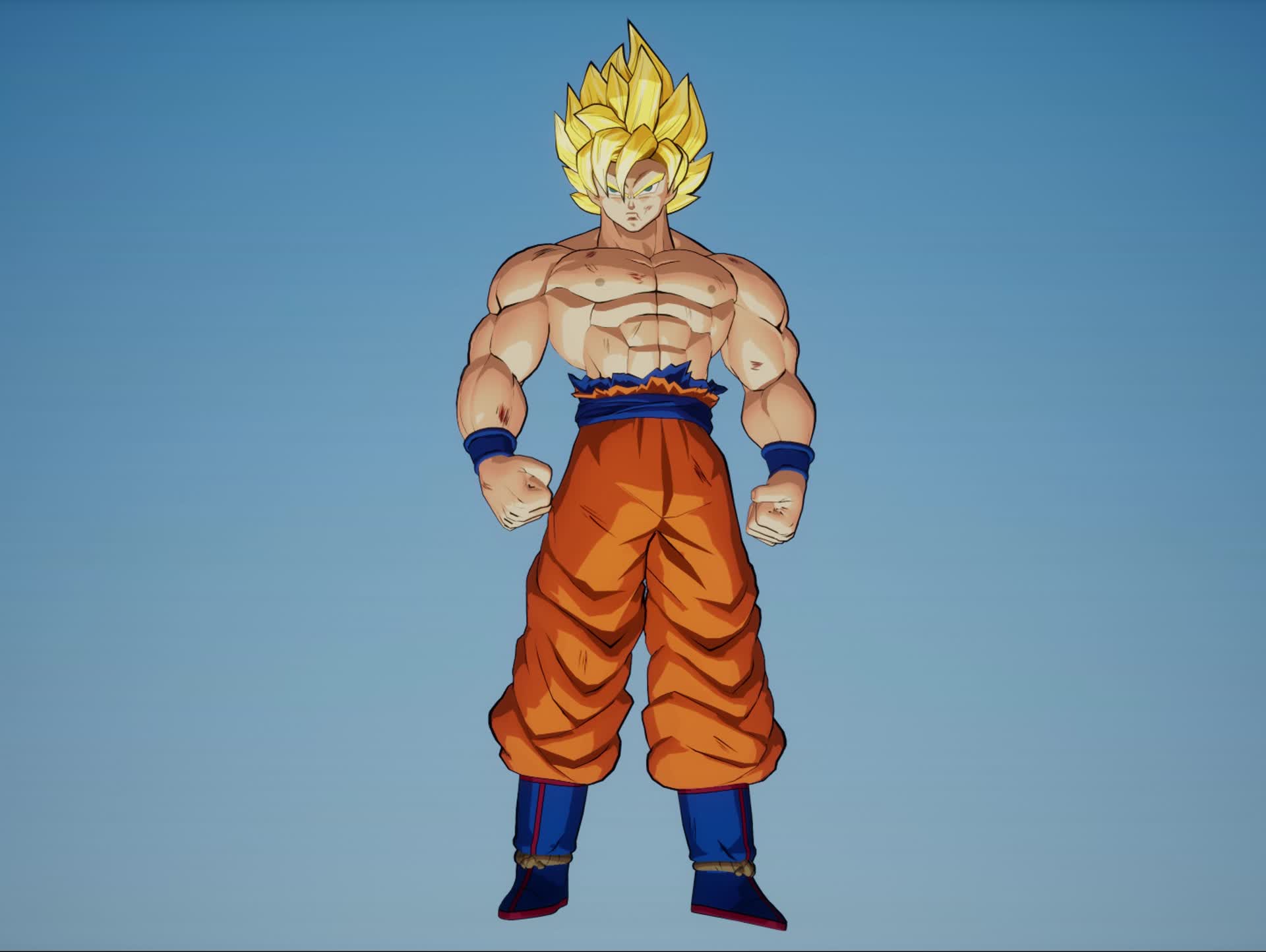 ArtStation - Son Goku Super Saiyajin