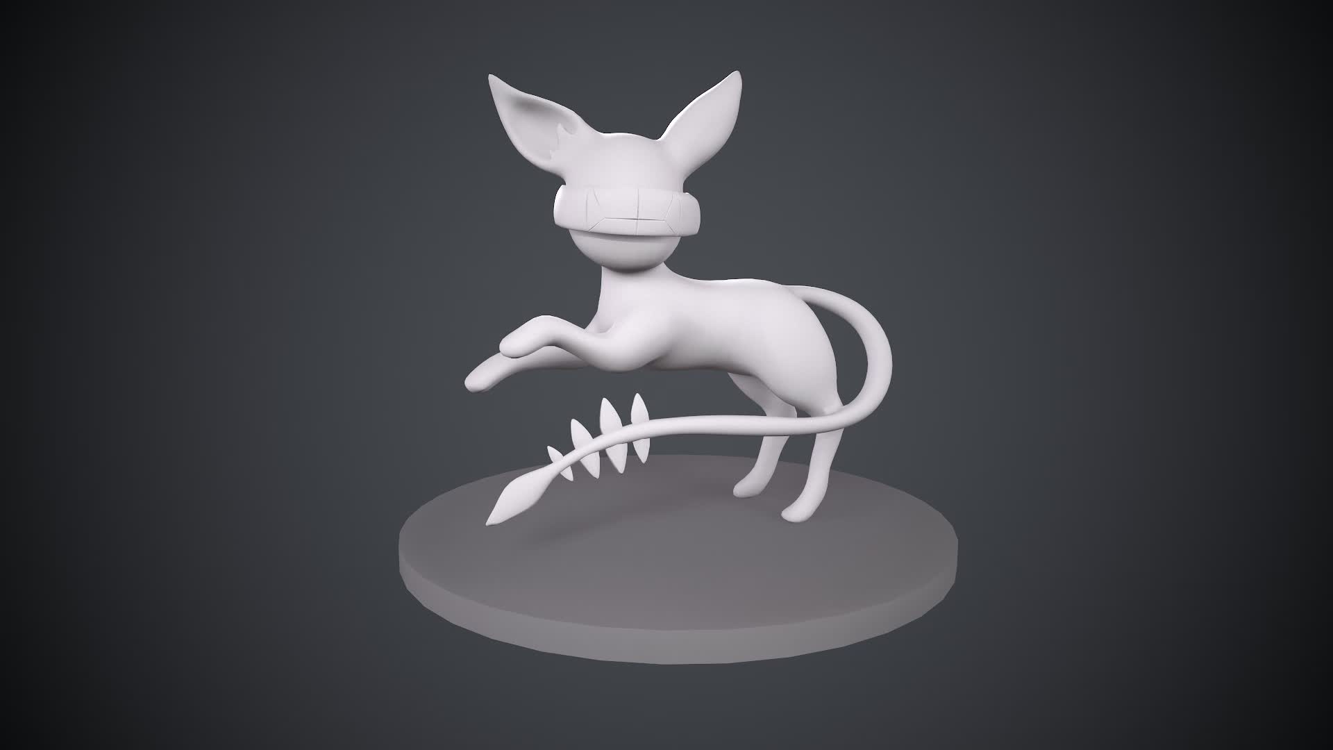 ArtStation - 3D Zbrush Pokemon Eevee modeling