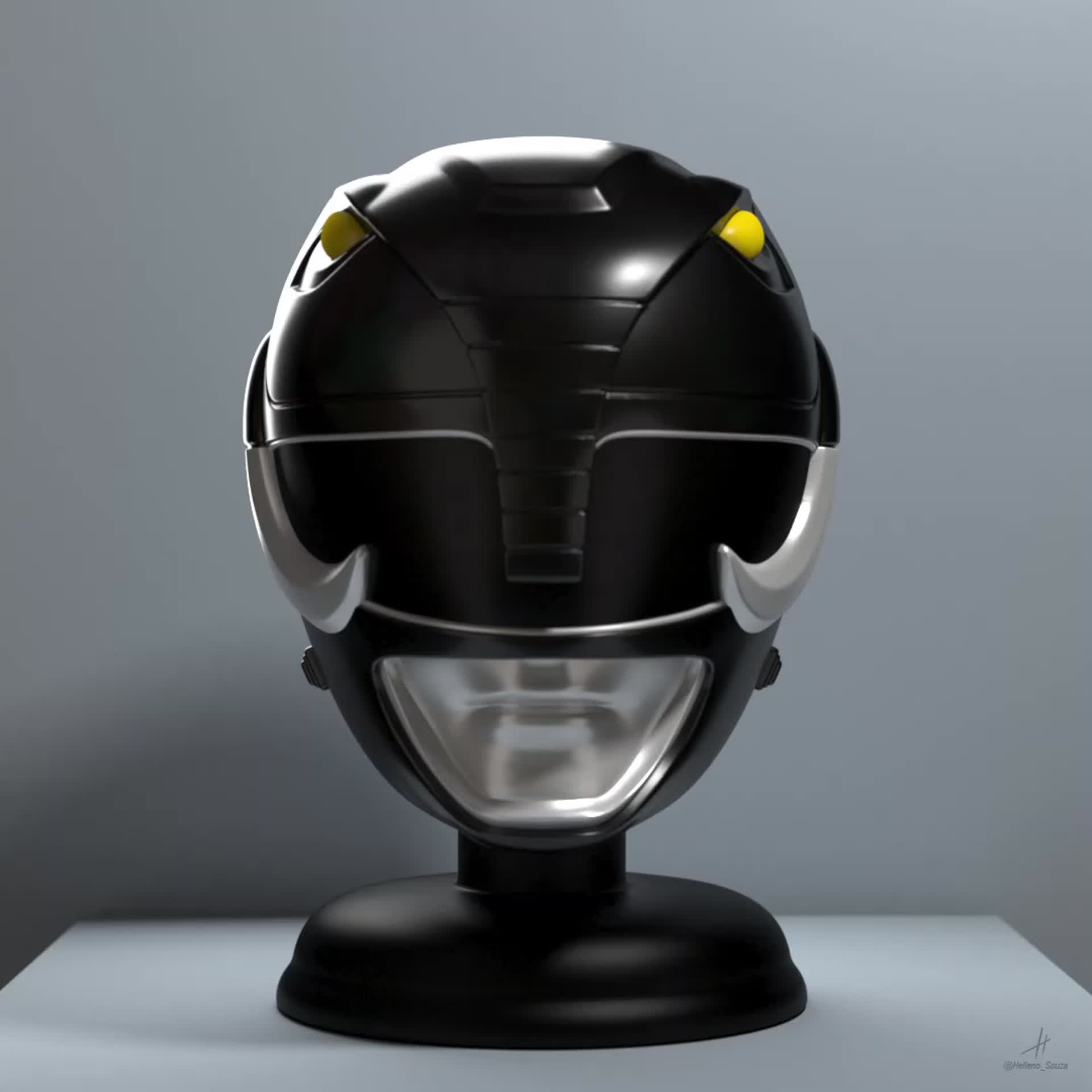 black ranger motorcycle helmet ANIKI MMPR Cosplay Collectible Mask Replica – AnikiCosplay Authentic Power Rangers Mens Black Ranger Costume ArtStation - Black Ranger Helmet
