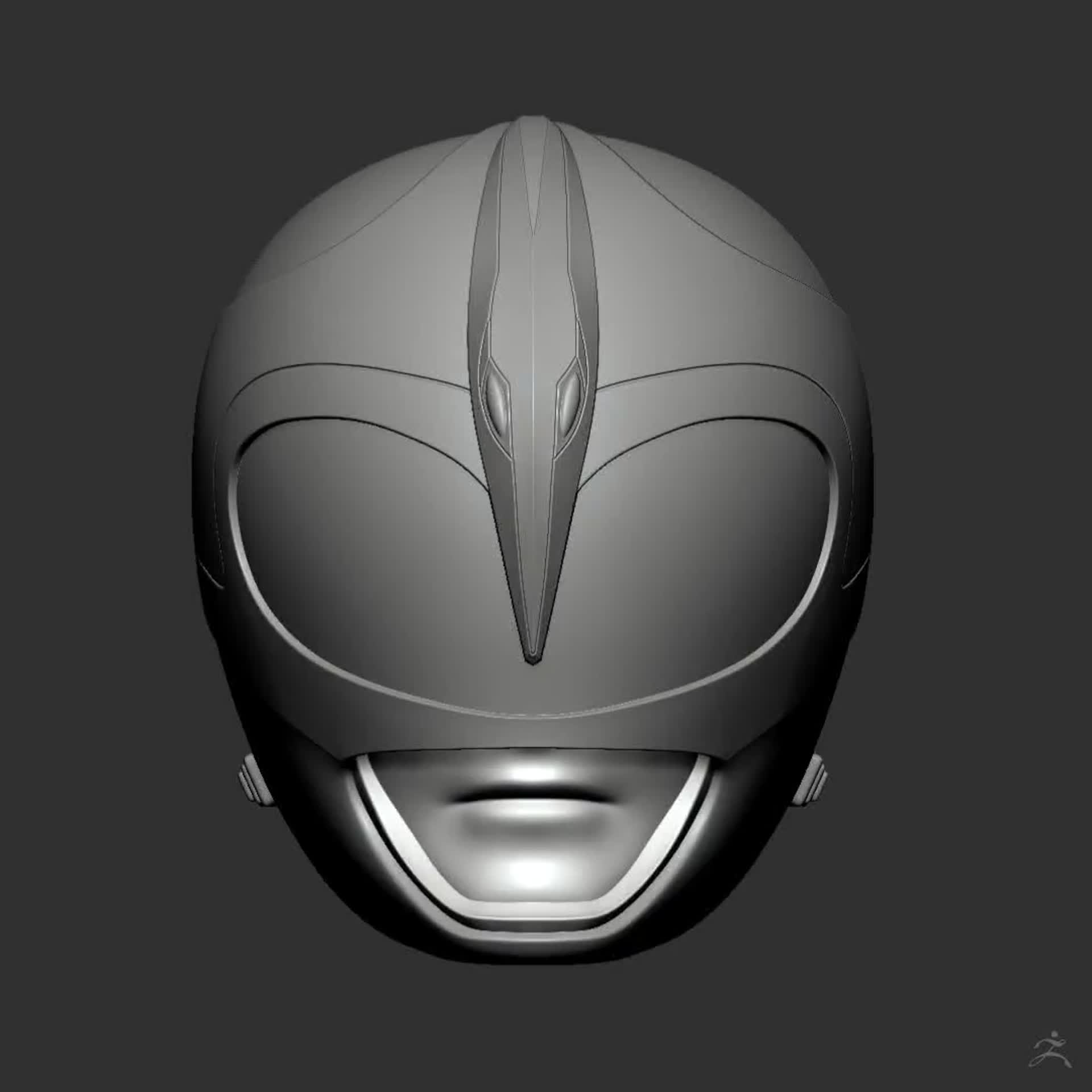 Mighty Morphin Power Rangers Black Ranger Helmet