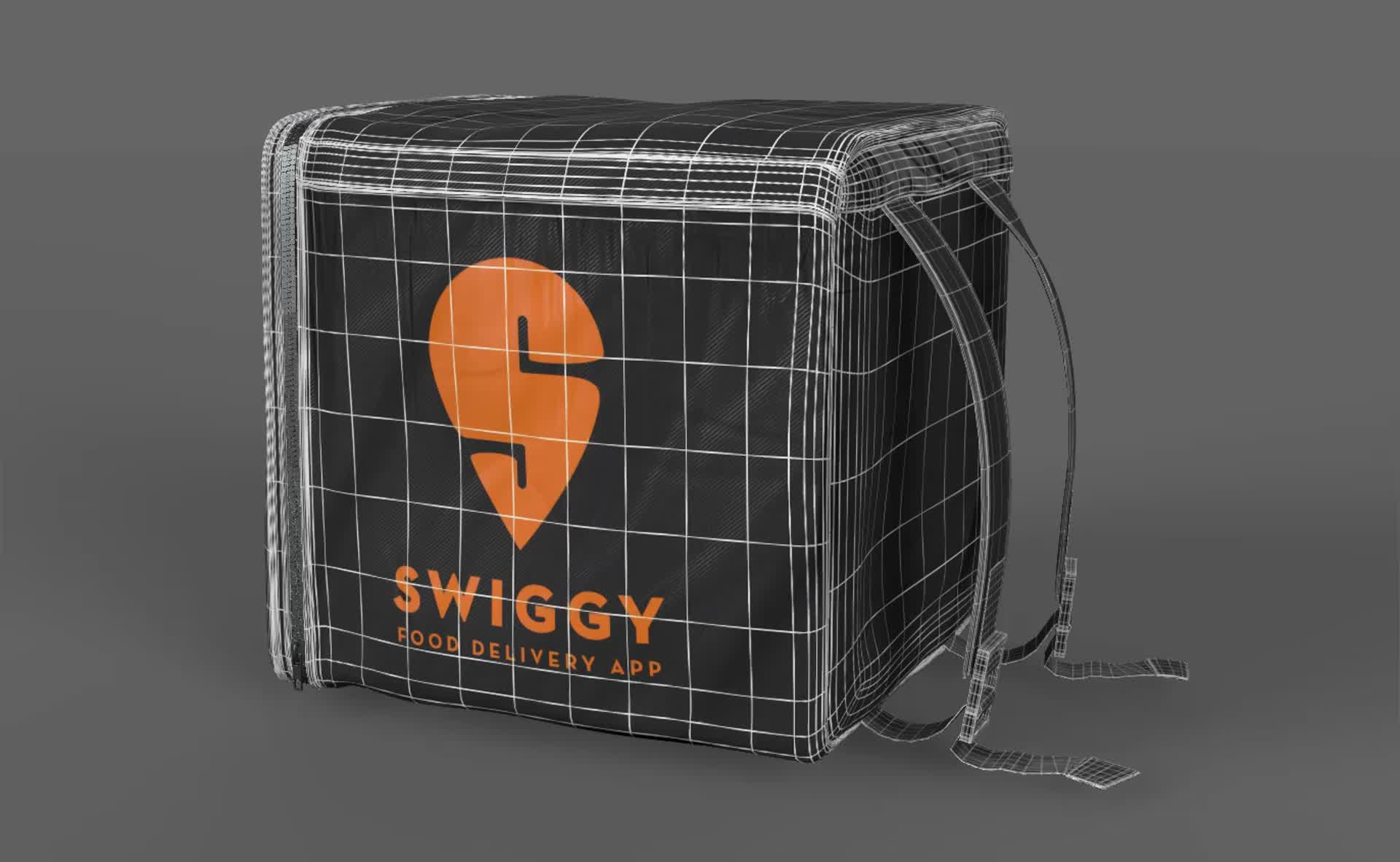 Nylon Black Swiggy food delivery bag, Bag Size: 16x16x16x16, Size:  15x15inch at Rs 650/piece in Hyderabad