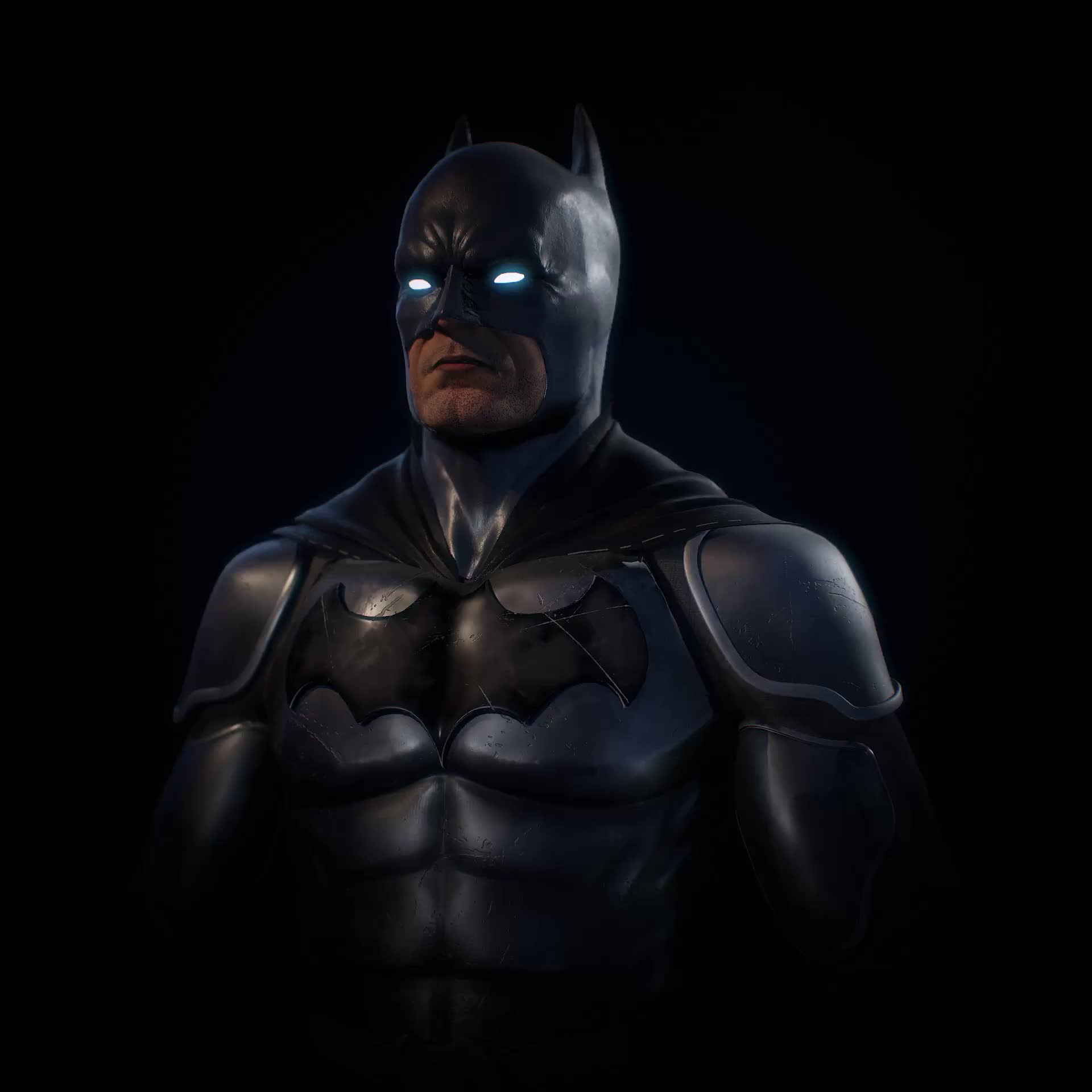 I made a Batman Arkham Knight wallpaper inspired by the Batman