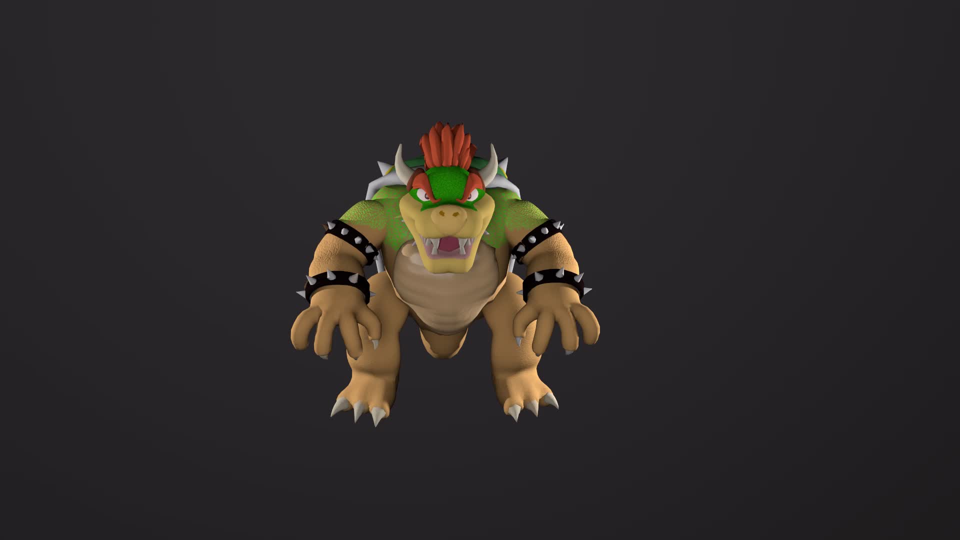 ArtStation - Bowser 64 - Modern Day Super Mario 64 Version of Bowser