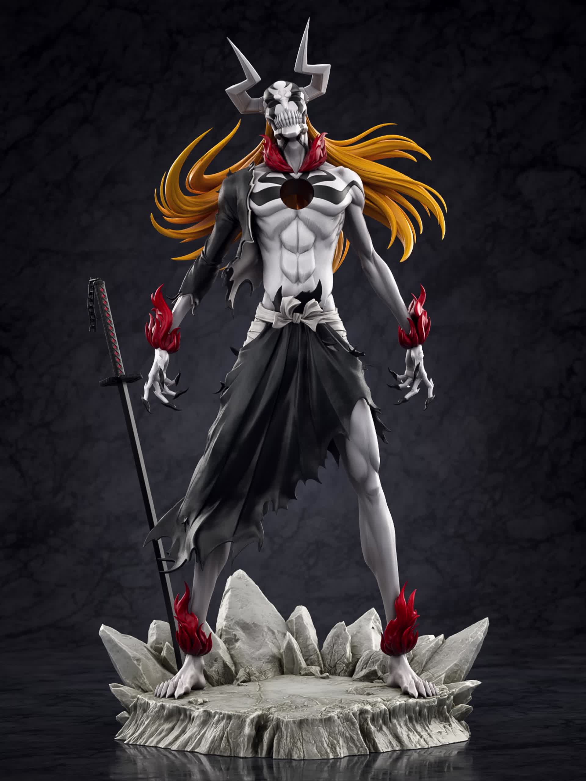 ArtStation - Kurosaki Ichigo Vasto Lorde Holllow Mask