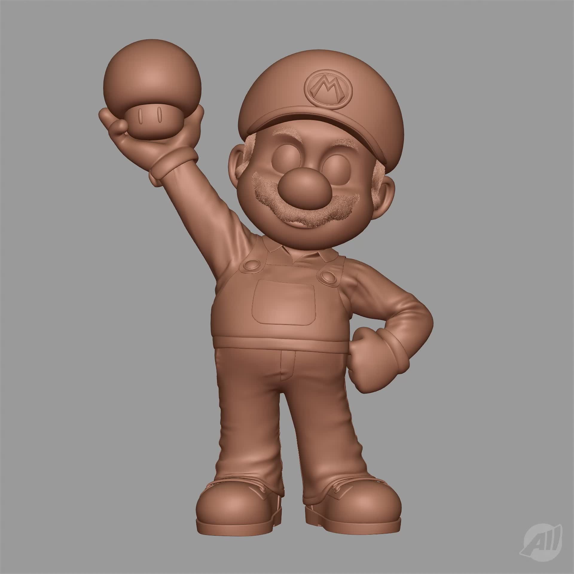 ArtStation - cenário do jogo super Mario bros