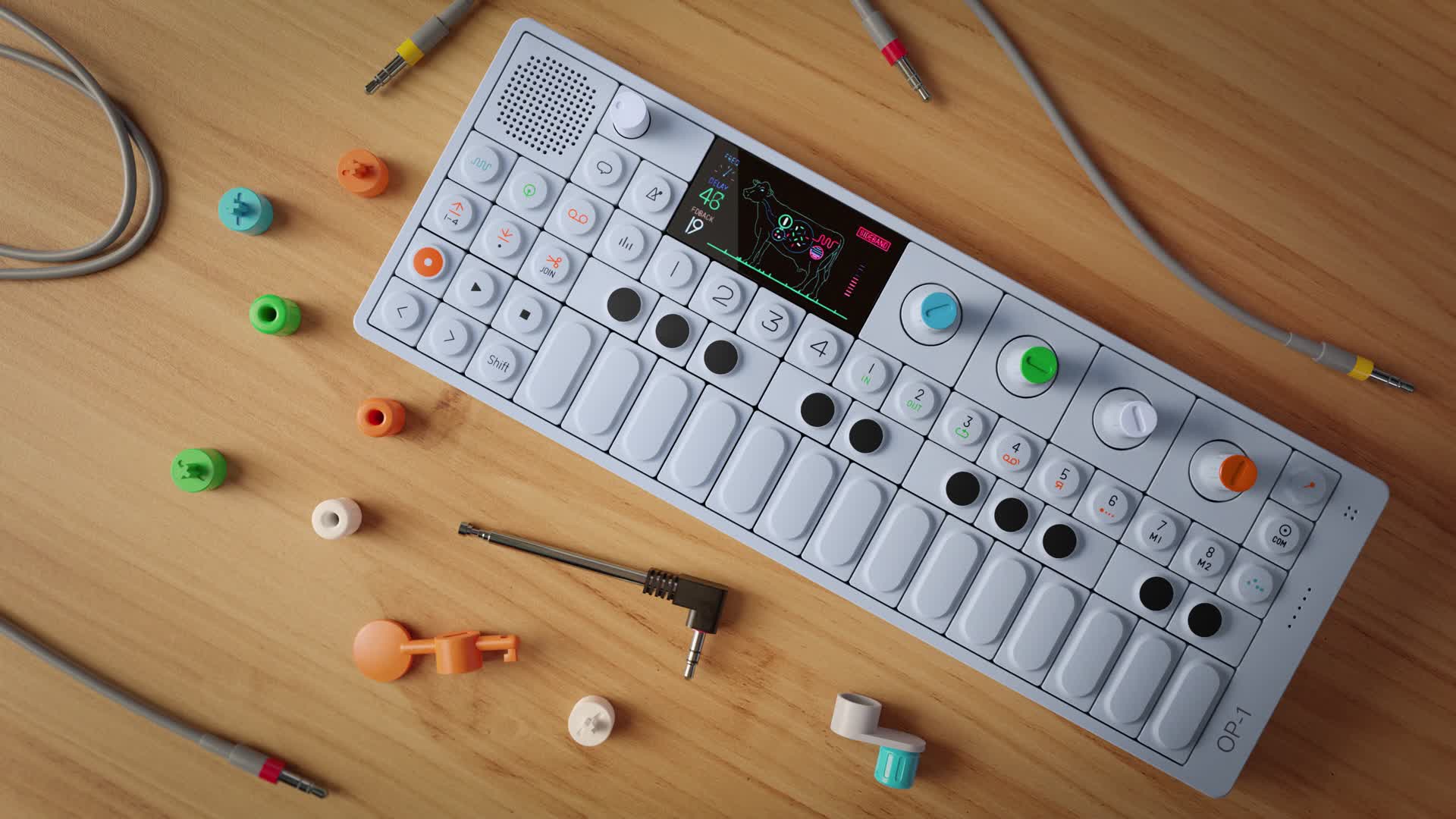 ArtStation - Teenage Engineering OP-1 Portable Synthesizer