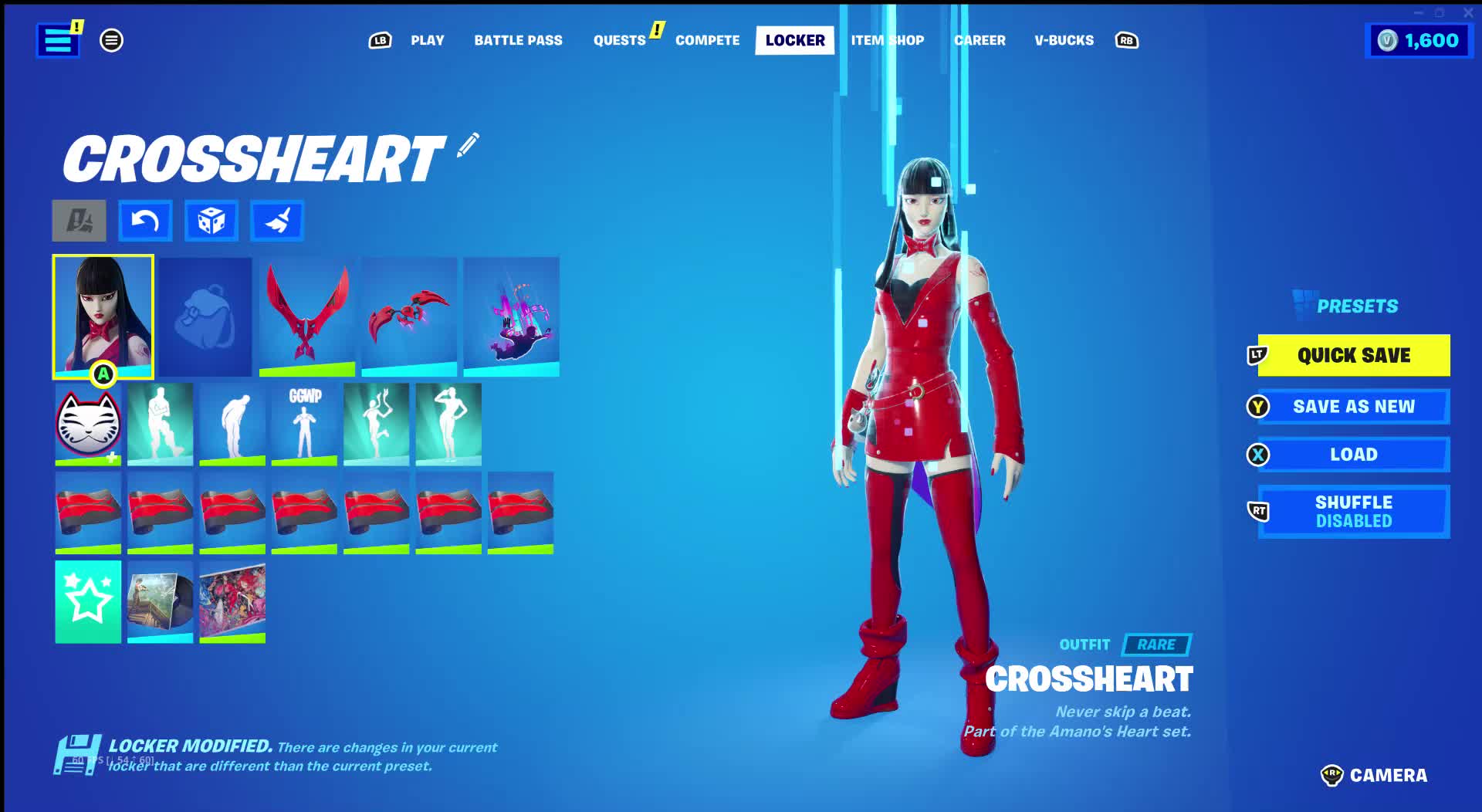 ArtStation - Fortnite| Crossheart Skin